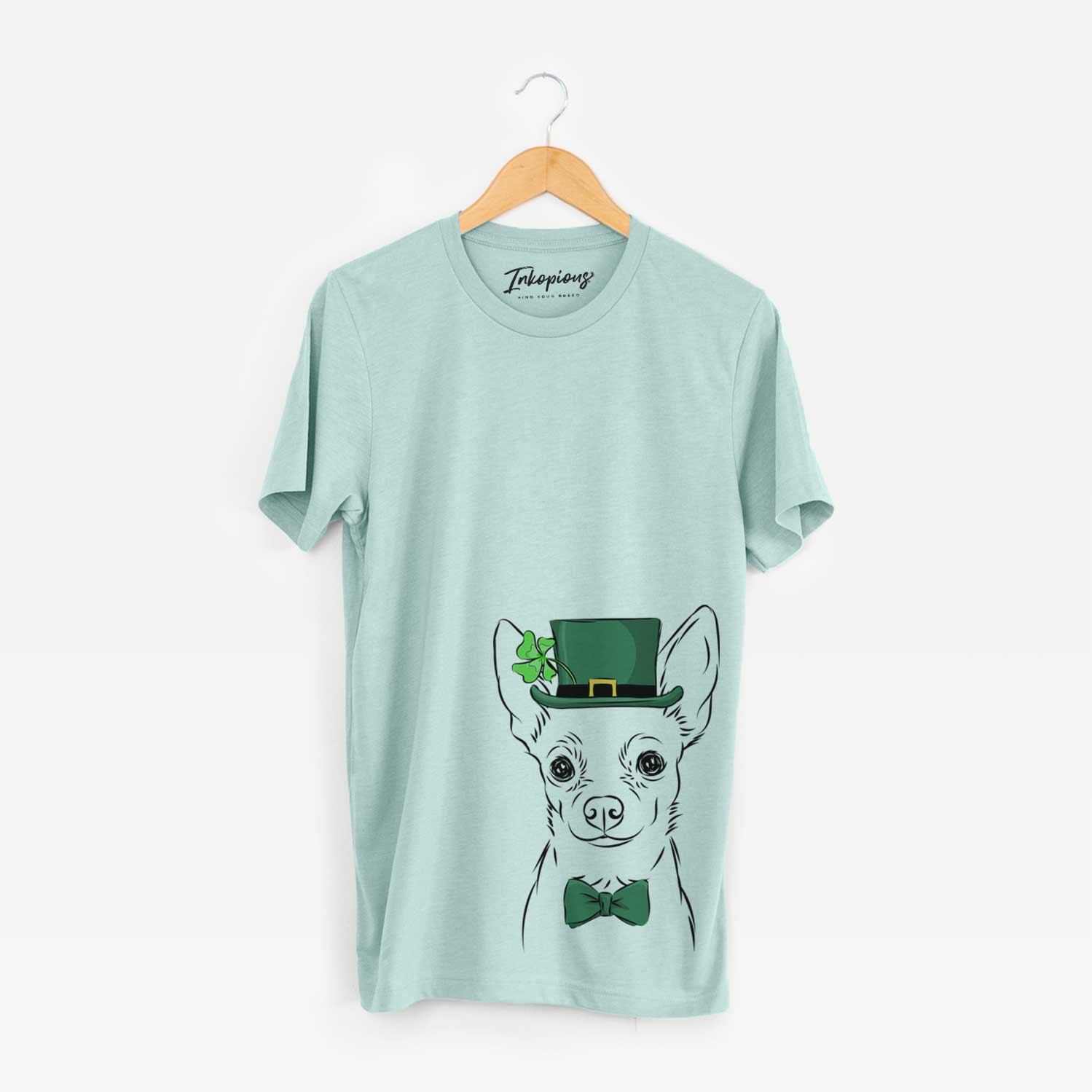 St. Patrick's Martini the Chihuahua - Unisex Crewneck