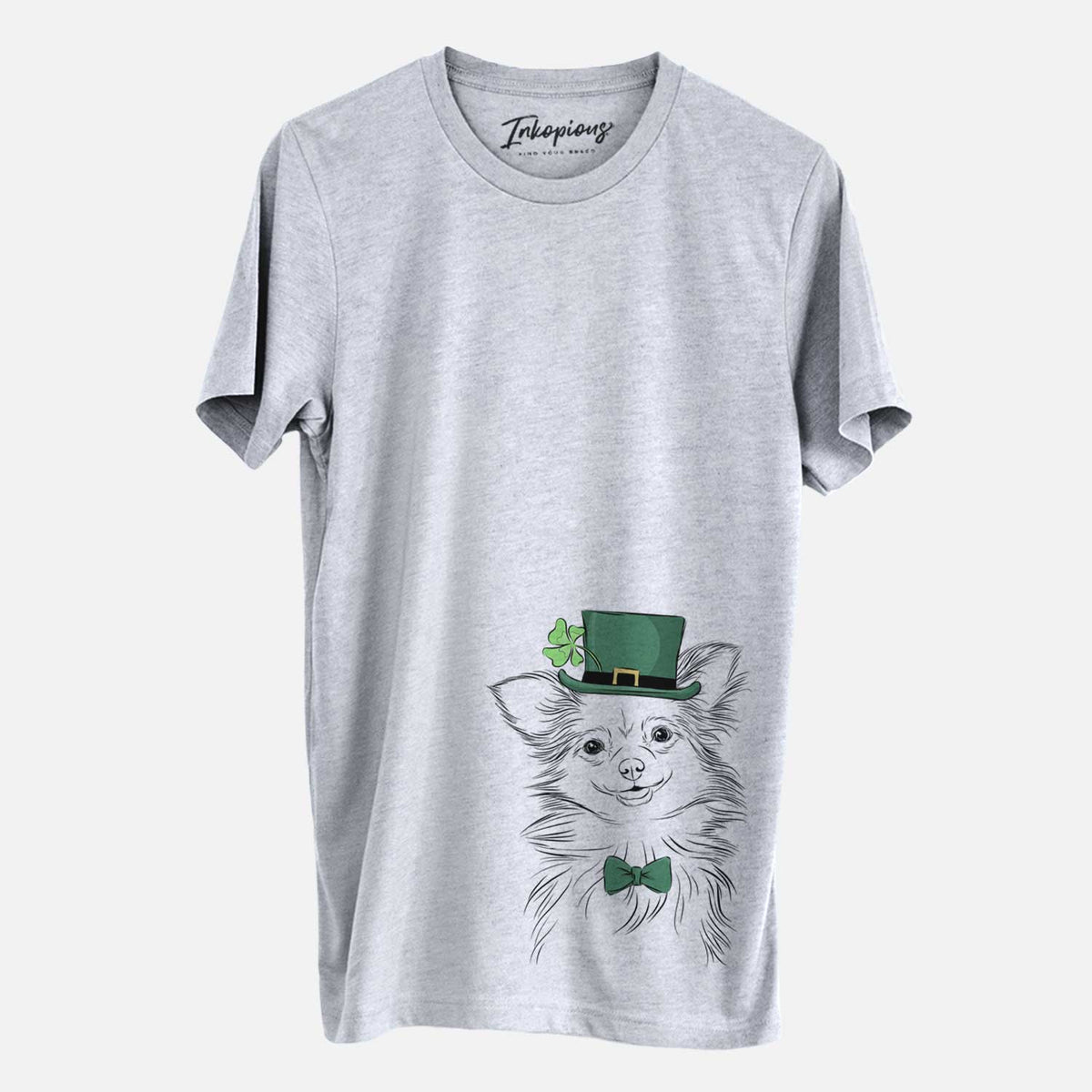 St. Patrick's Marzi the Long Haired Chihuahua - Unisex Crewneck