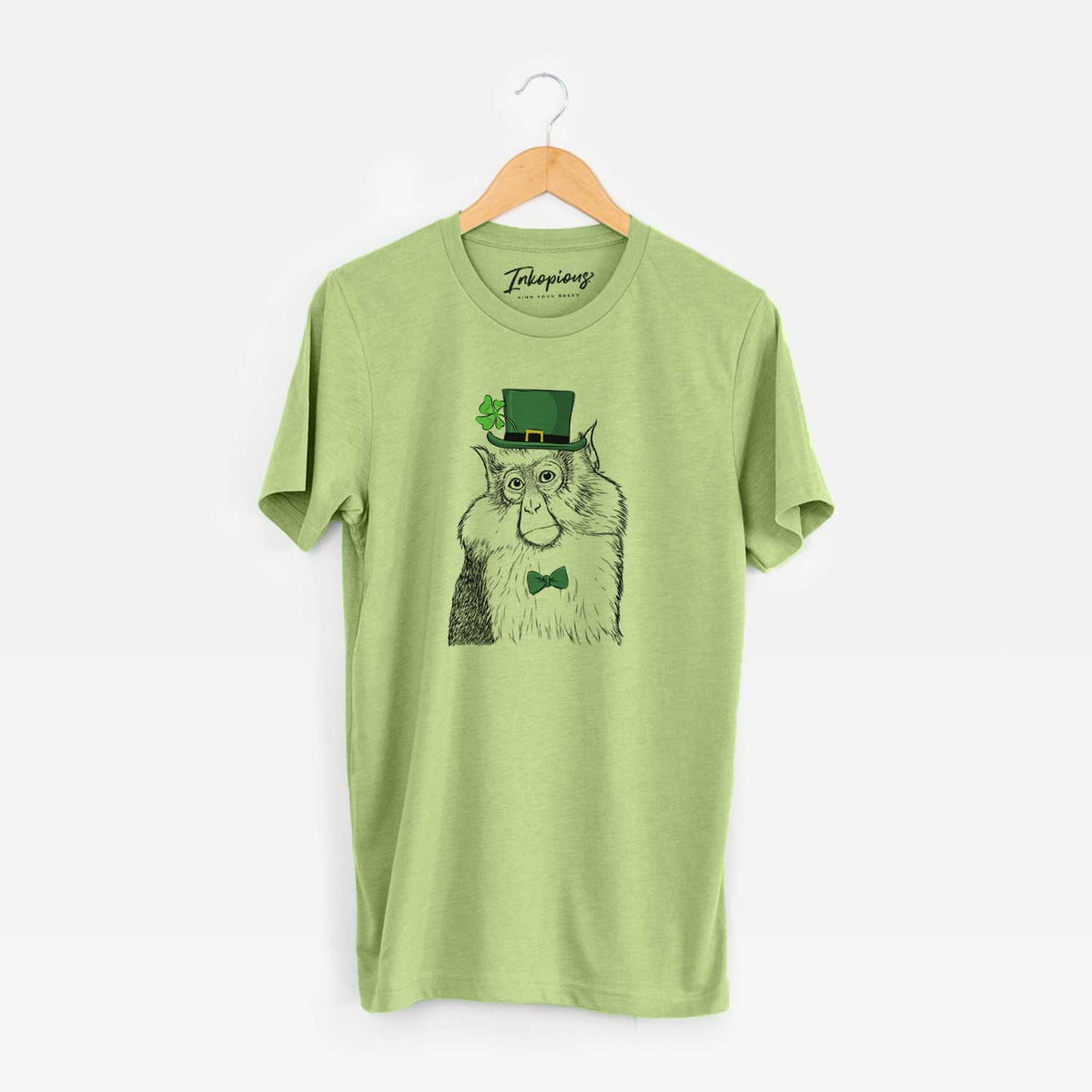 St. Patrick's Matata the Mona Monkey - Unisex Crewneck
