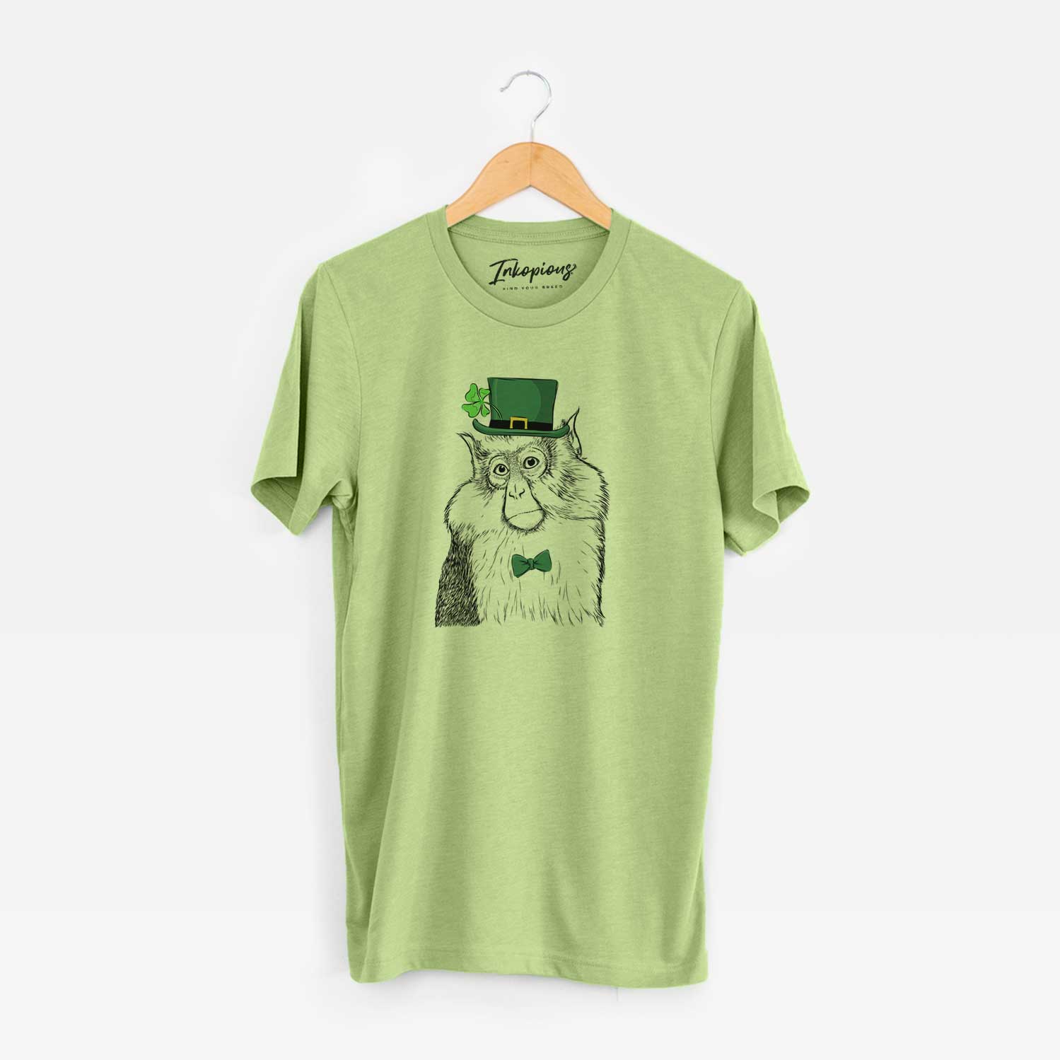 St. Patrick's Matata the Mona Monkey - Unisex Crewneck