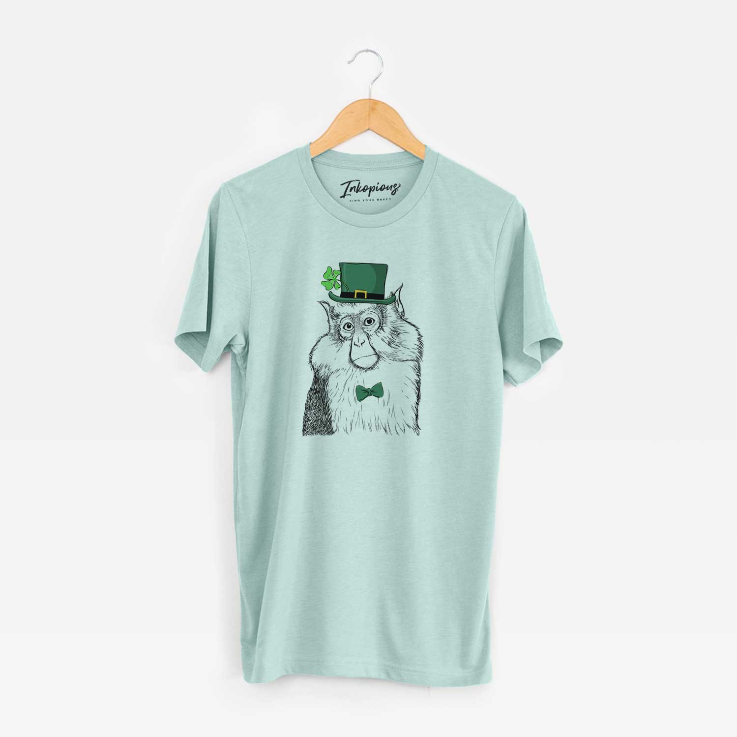 St. Patrick's Matata the Mona Monkey - Unisex Crewneck