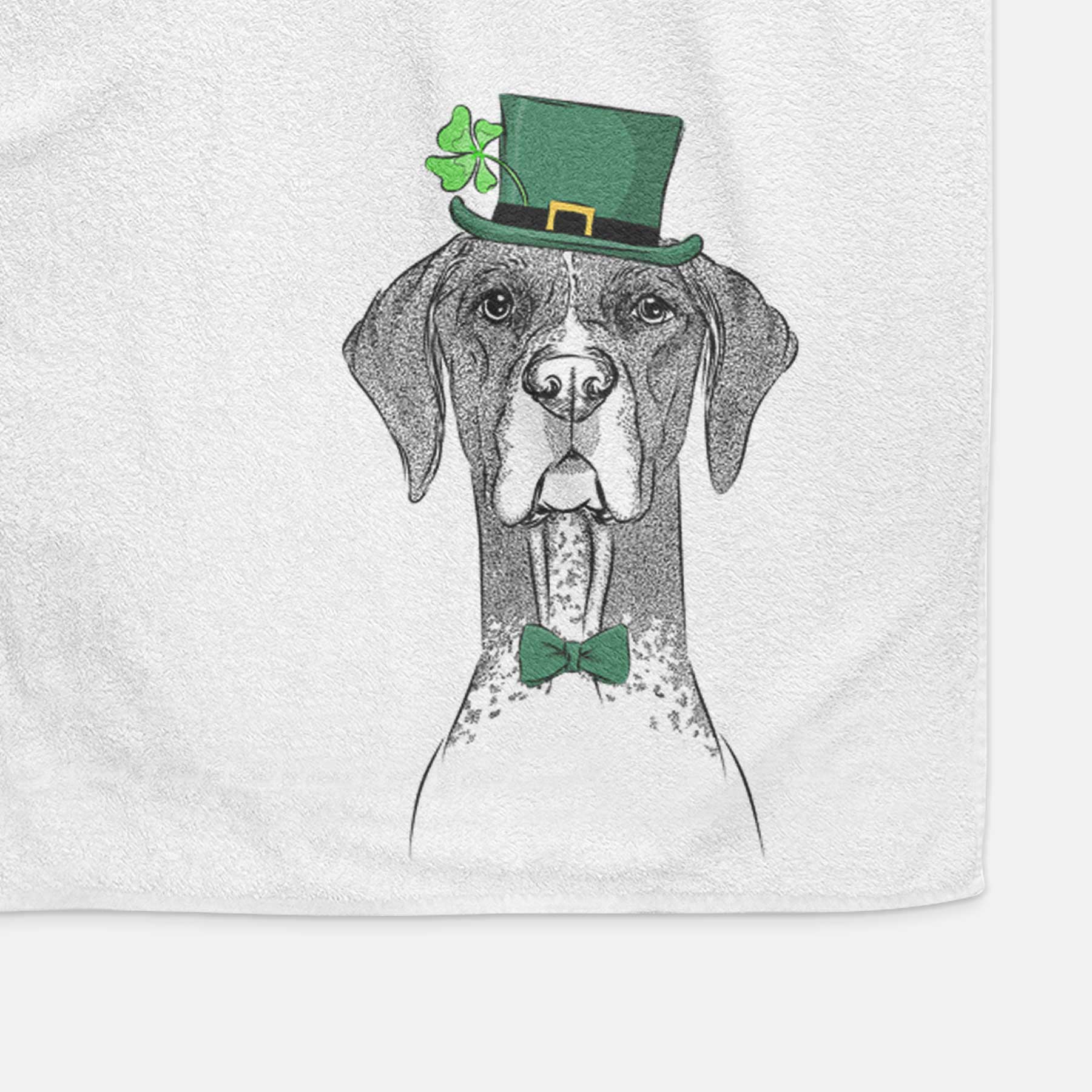 Mattis the German Shorthaired Pointer Decorative Hand Towel