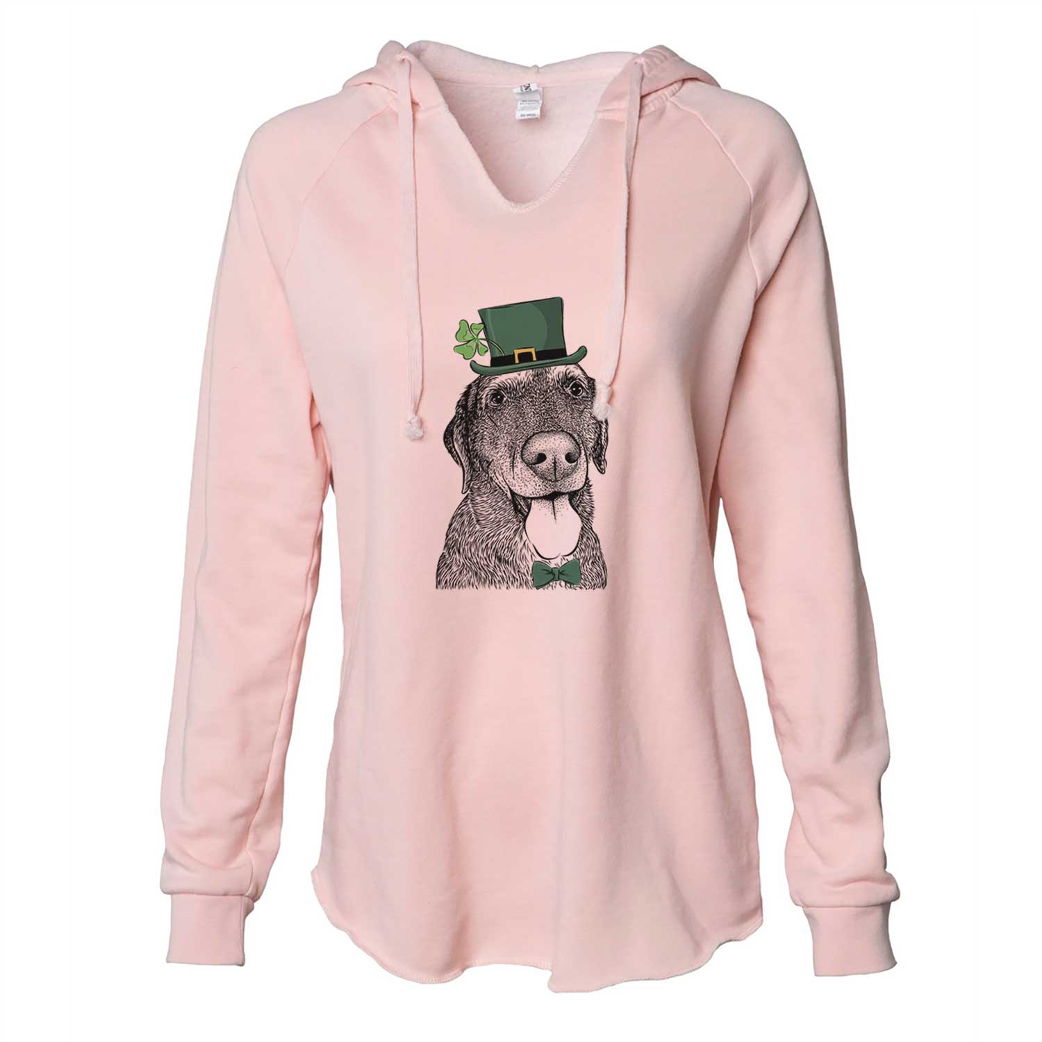 St. Patrick's Max the Labrador Retriever - Cali Wave Hooded Sweatshirt