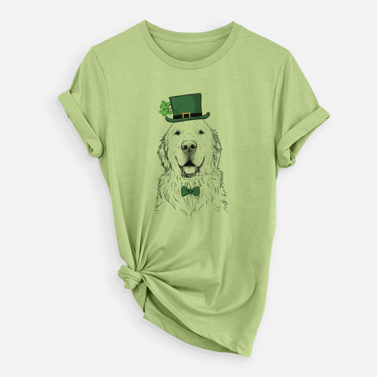 St. Patrick&#39;s Maximus the Golden Retriever - Unisex Crewneck