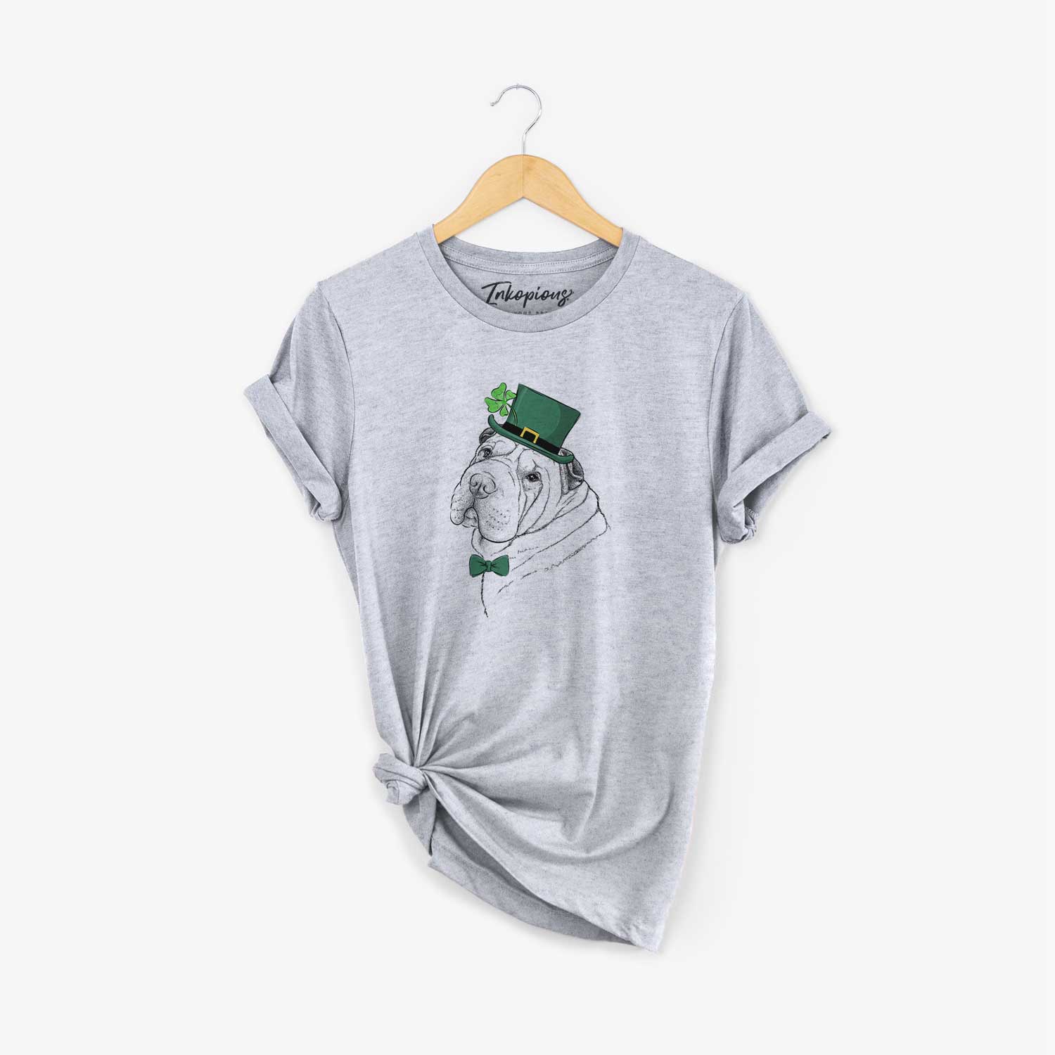 St. Patrick's Maximus the Shar Pei - Unisex Crewneck