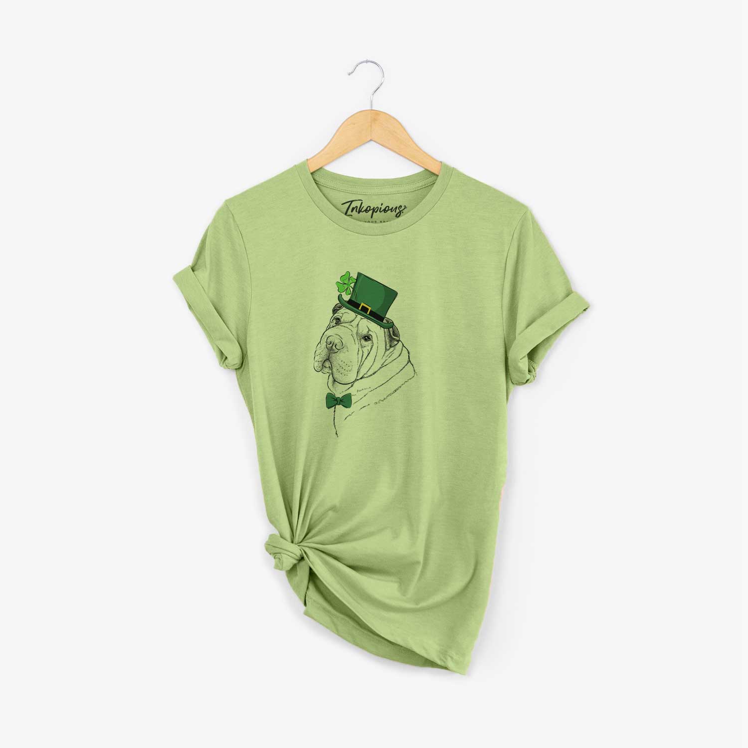 St. Patrick's Maximus the Shar Pei - Unisex Crewneck