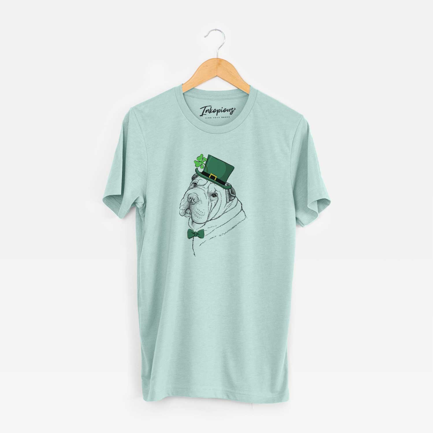 St. Patrick's Maximus the Shar Pei - Unisex Crewneck