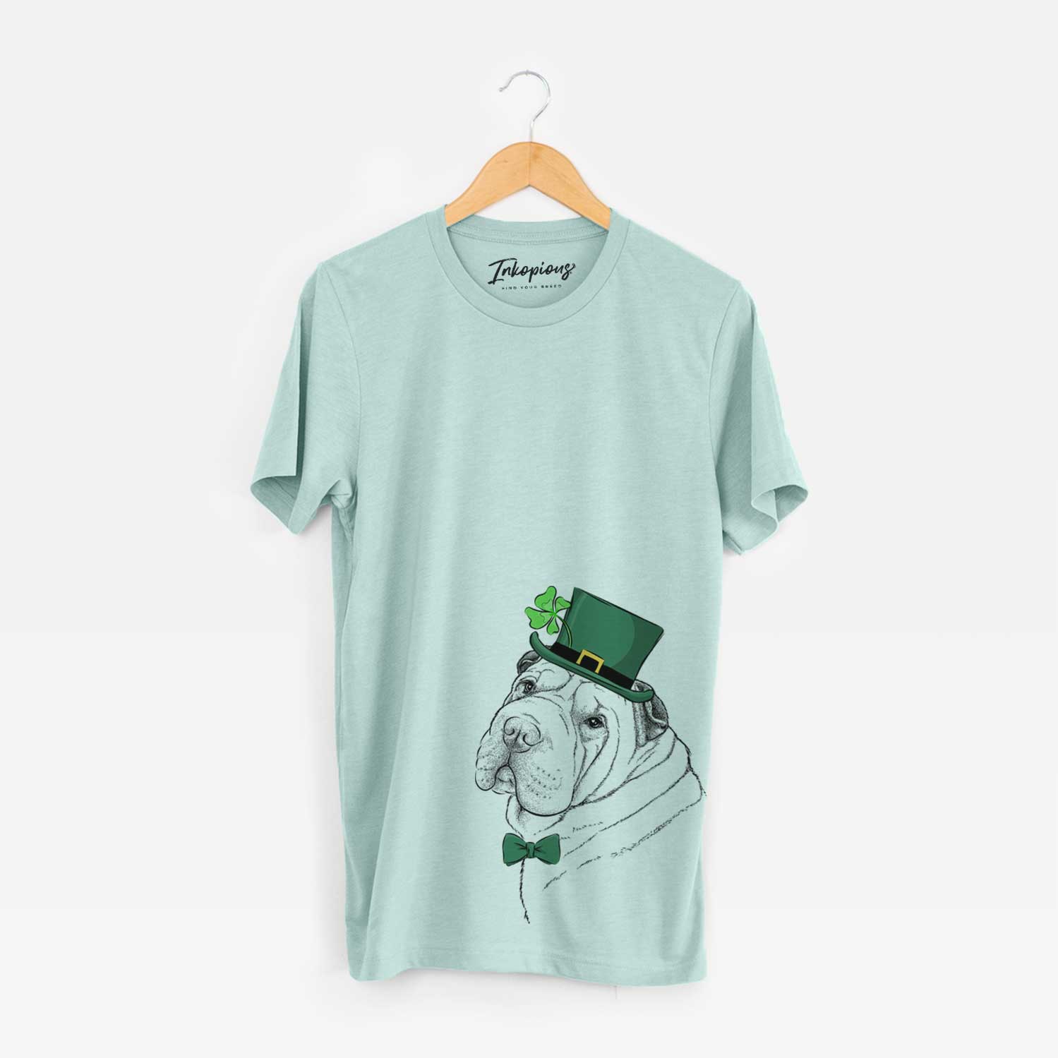 St. Patrick's Maximus the Shar Pei - Unisex Crewneck