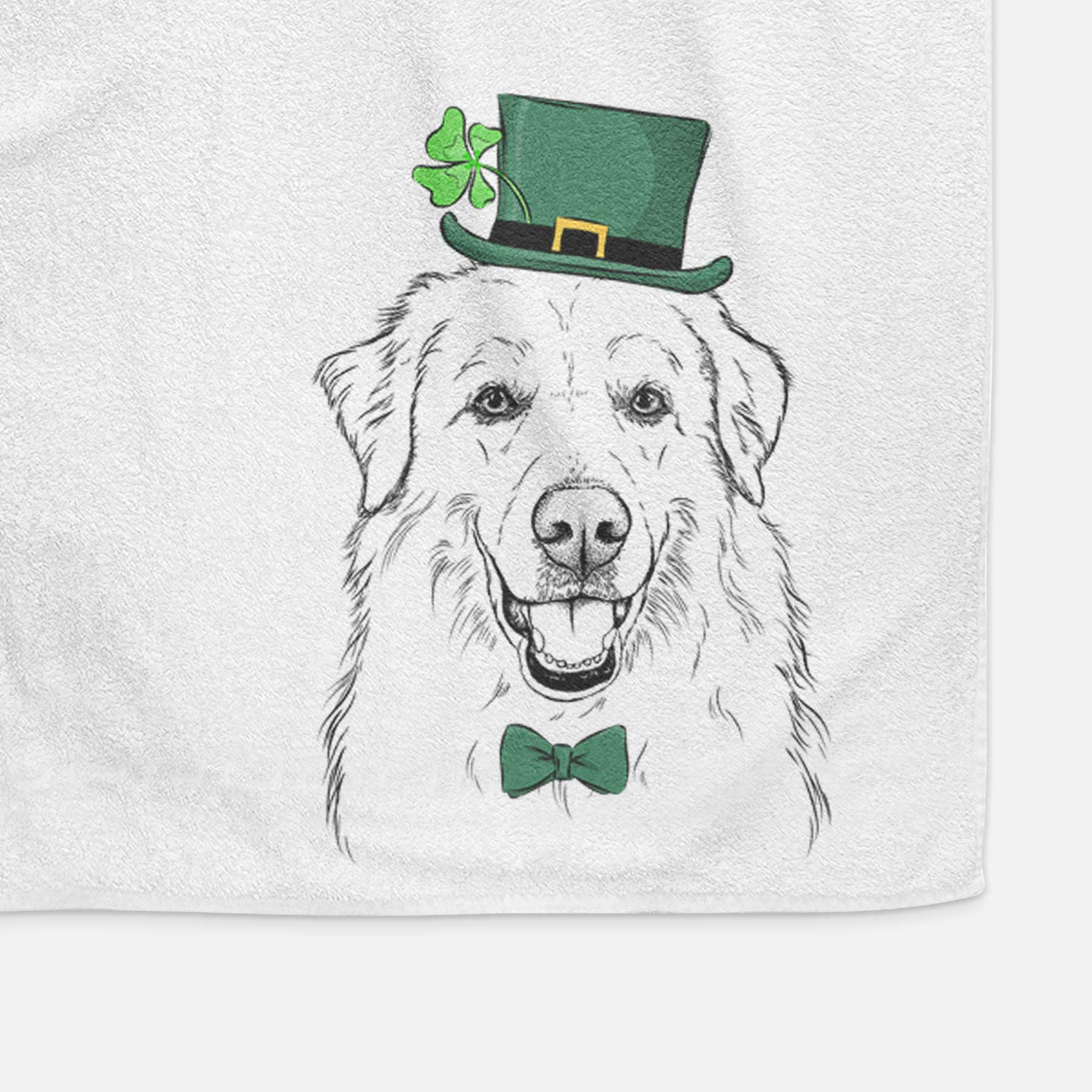 Meg the Great Pyrenees Decorative Hand Towel