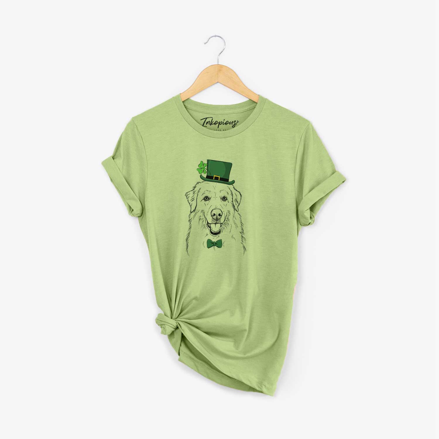 St. Patrick's Meg the Great Pyrenees - Unisex Crewneck