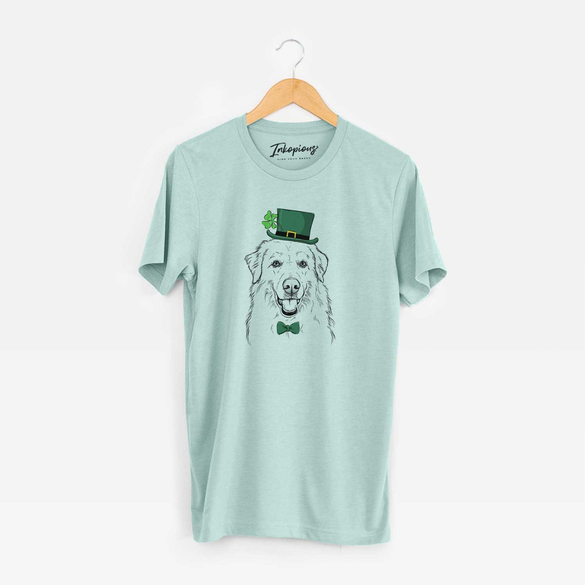 St. Patrick's Meg the Great Pyrenees - Unisex Crewneck