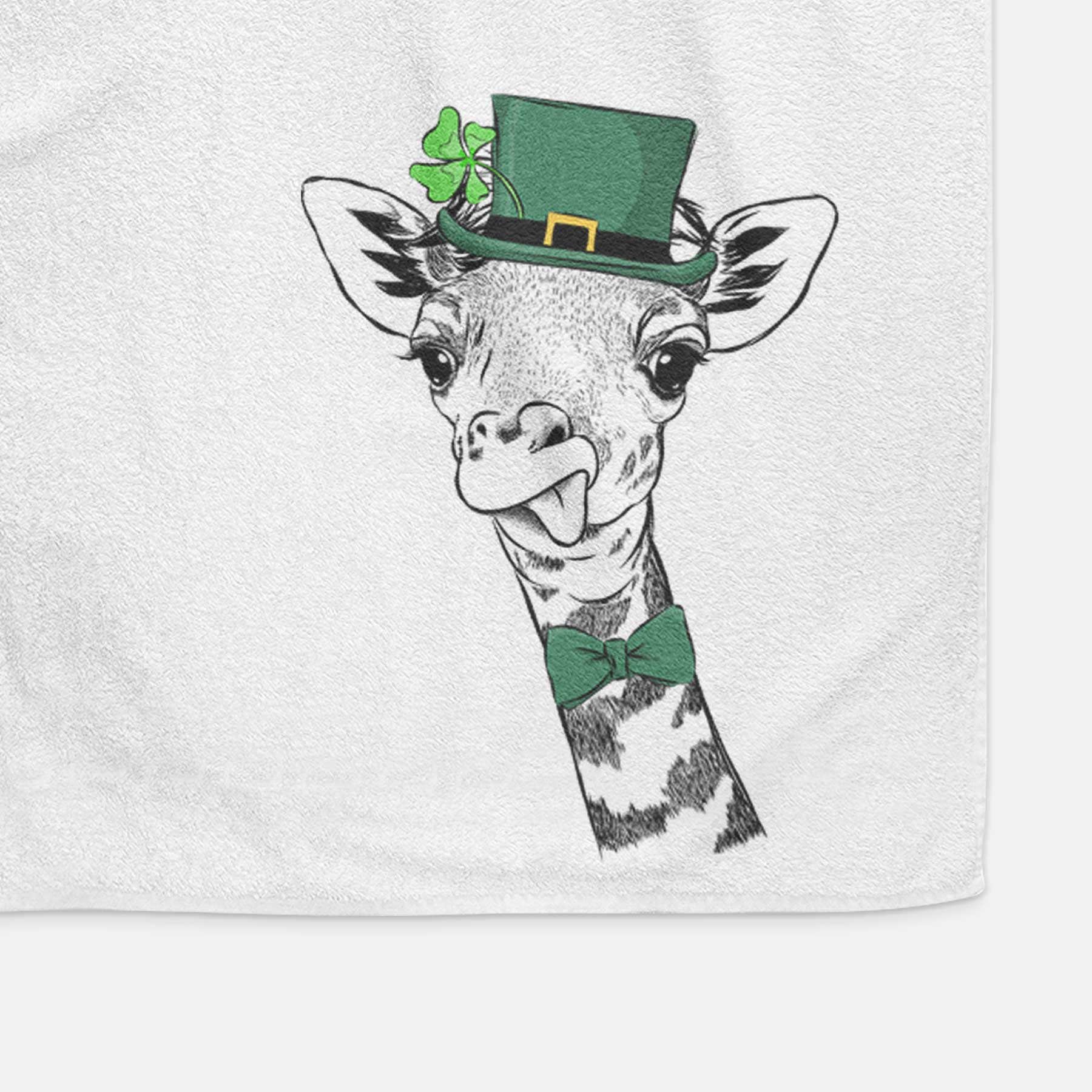 Mel the Baby Giraffe Decorative Hand Towel