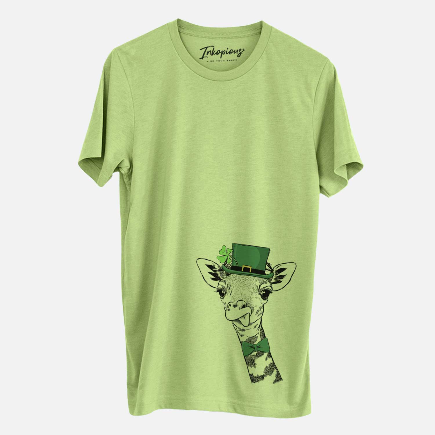 St. Patrick's Mel the Baby Giraffe - Unisex Crewneck