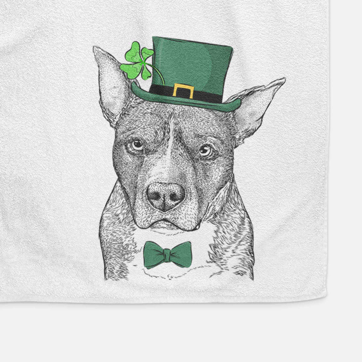 Mercy the Pitbull Decorative Hand Towel