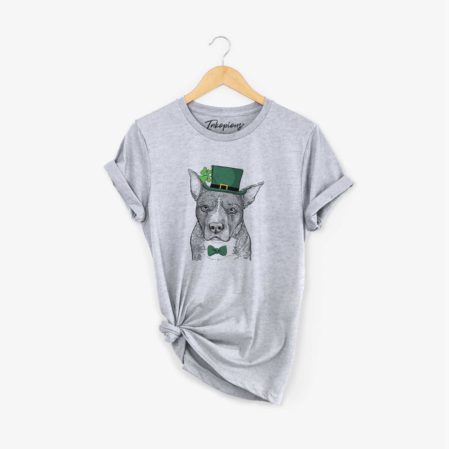 St. Patrick's Mercy the Pitbull - Unisex Crewneck