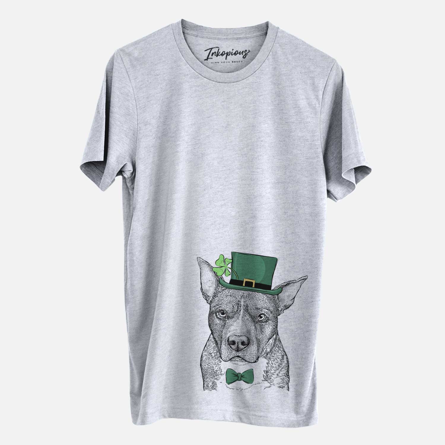 St. Patrick's Mercy the Pitbull - Unisex Crewneck