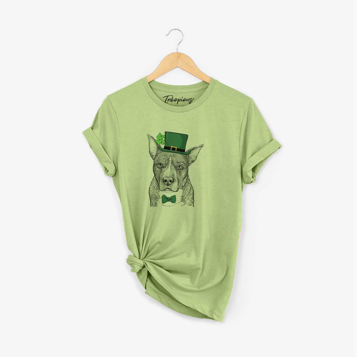 St. Patrick's Mercy the Pitbull - Unisex Crewneck