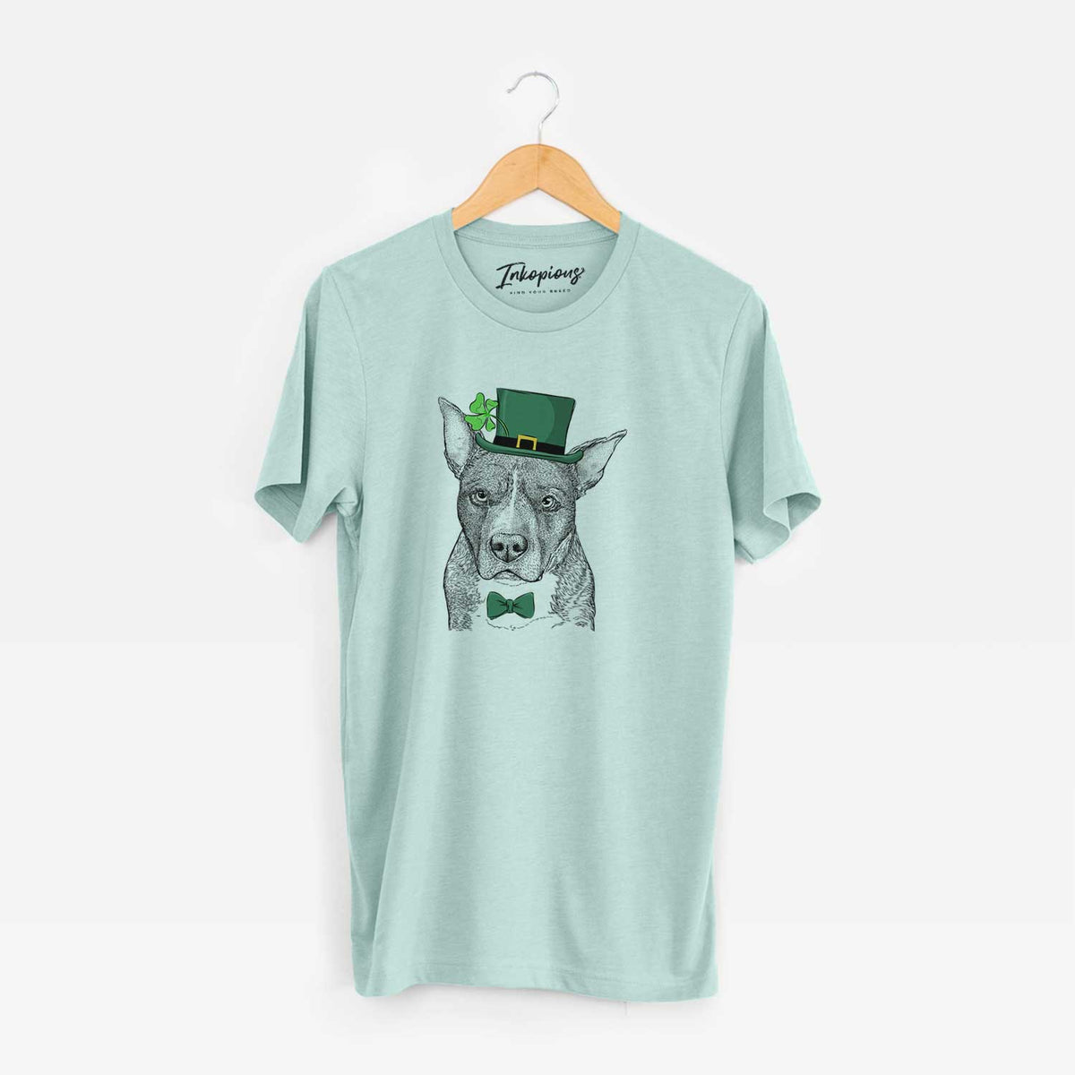 St. Patrick's Mercy the Pitbull - Unisex Crewneck