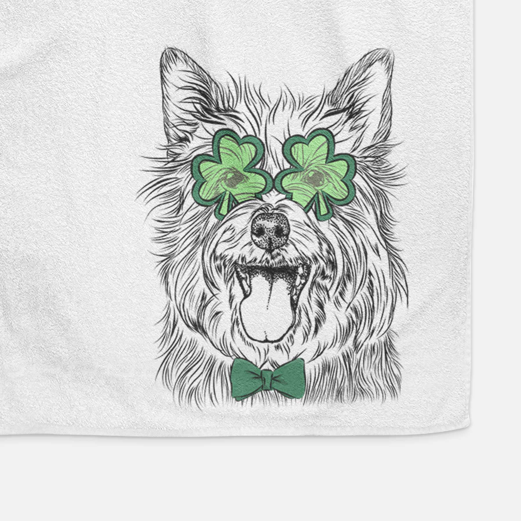 Middy the Australian Terrier Decorative Hand Towel