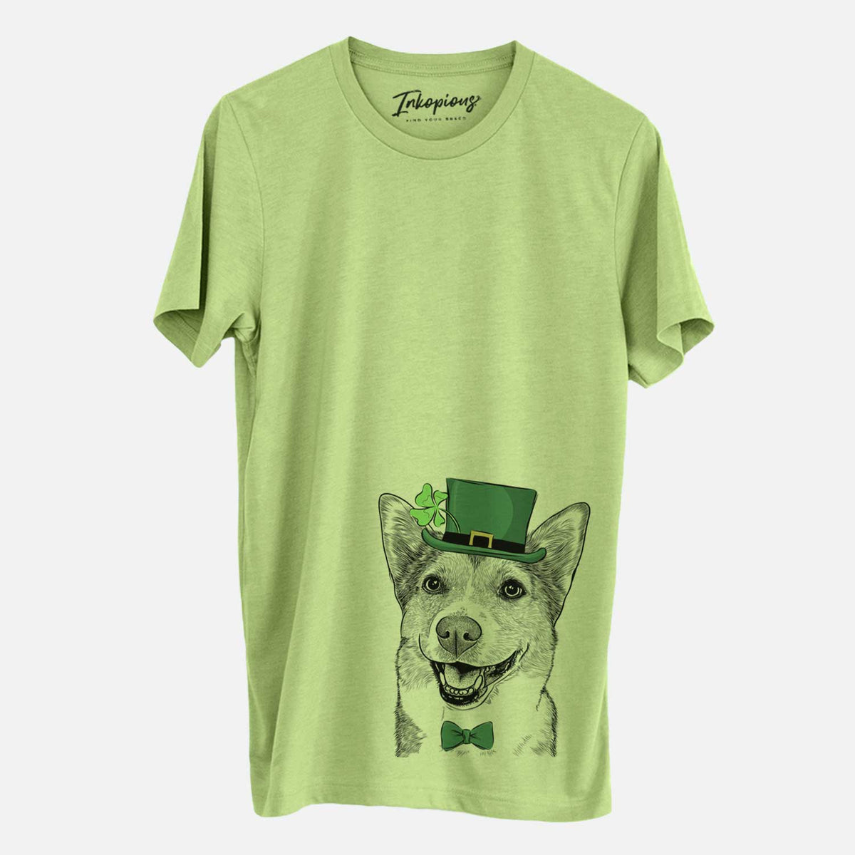 St. Patrick's Mikan the Shiba Corgi Mix - Unisex Crewneck