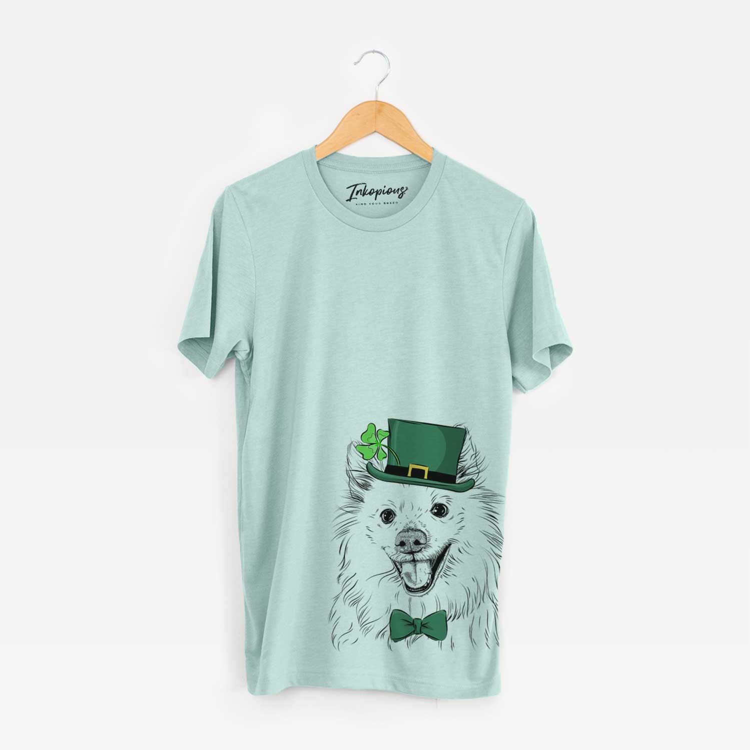St. Patrick's Miki the American Eskimo - Unisex Crewneck