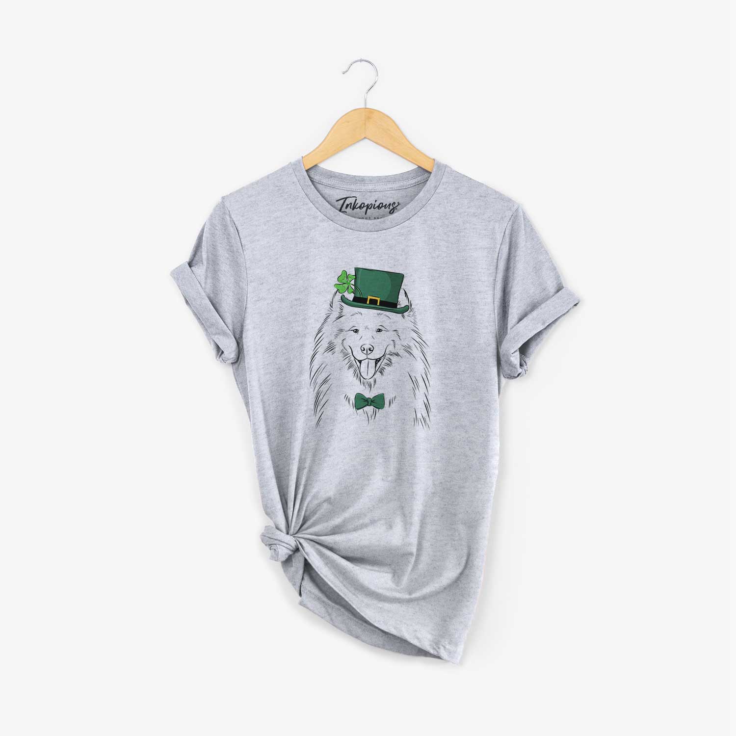 St. Patrick's Mikko the Samoyed - Unisex Crewneck