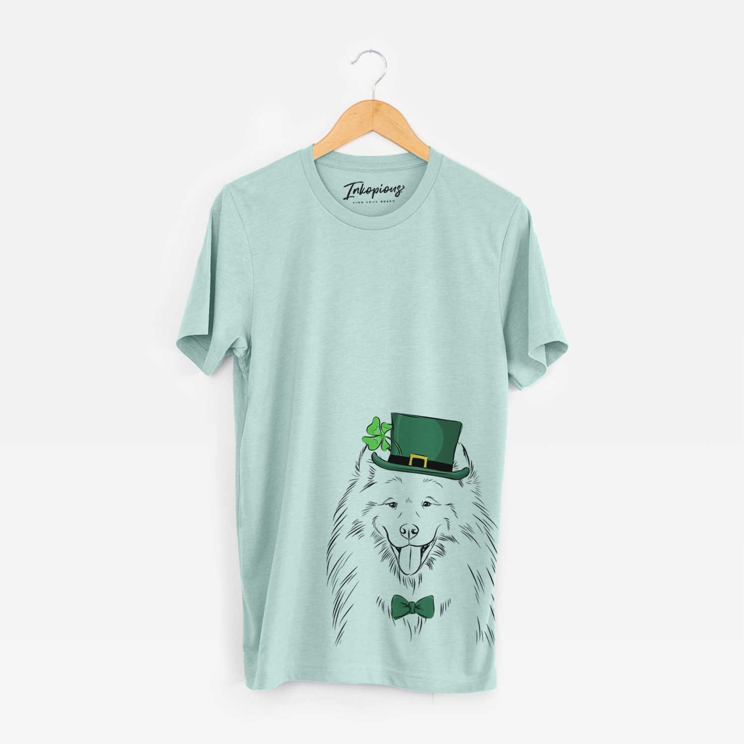 St. Patrick's Mikko the Samoyed - Unisex Crewneck