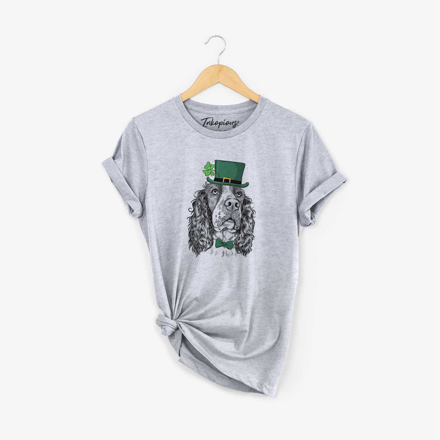 St. Patrick's Millie Mae the English Springer Spaniel - Unisex Crewneck