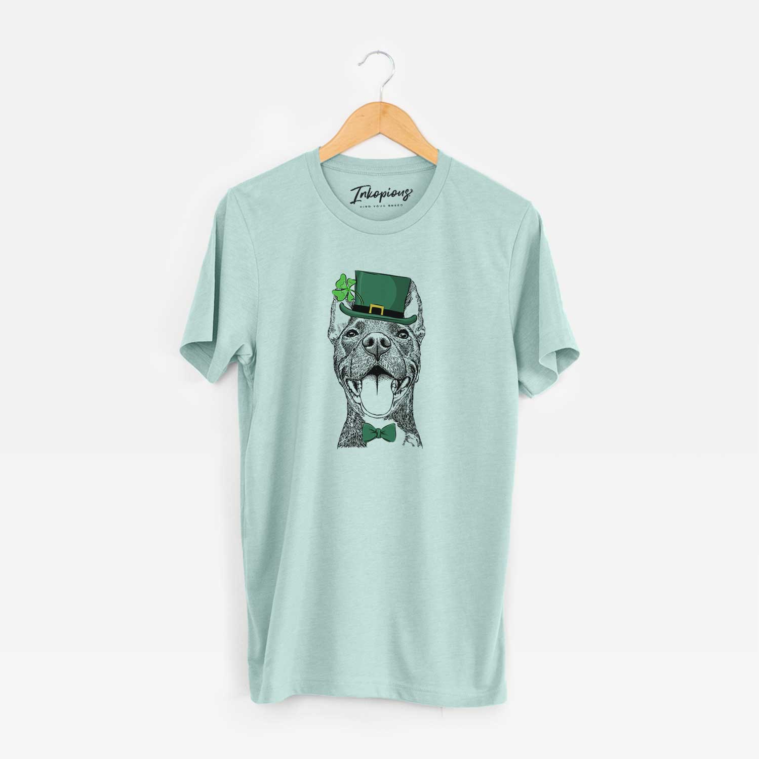 St. Patrick's Milo the Pitbull Mix - Unisex Crewneck