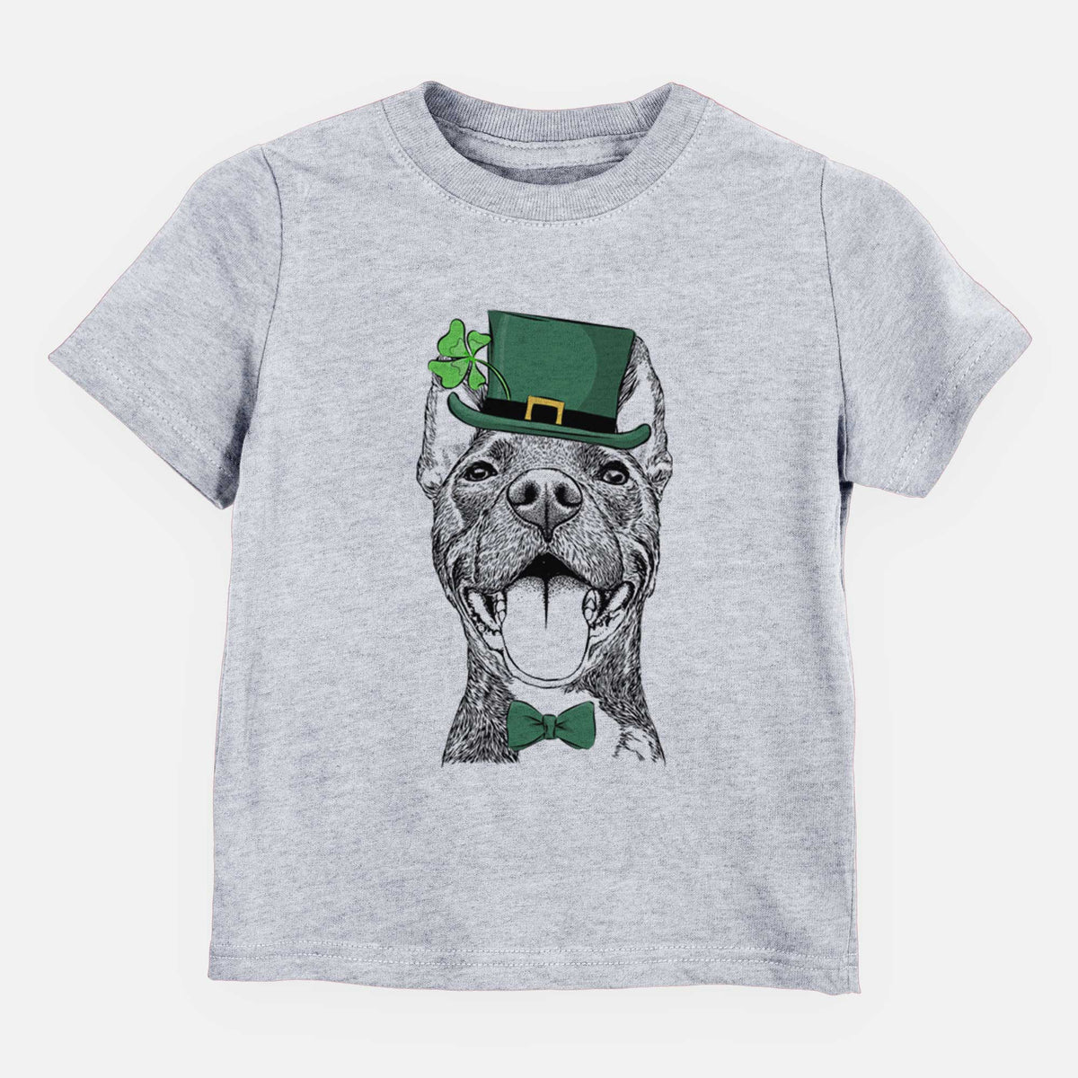 St. Patricks Milo the Pitbull Mix - Kids/Youth/Toddler Shirt