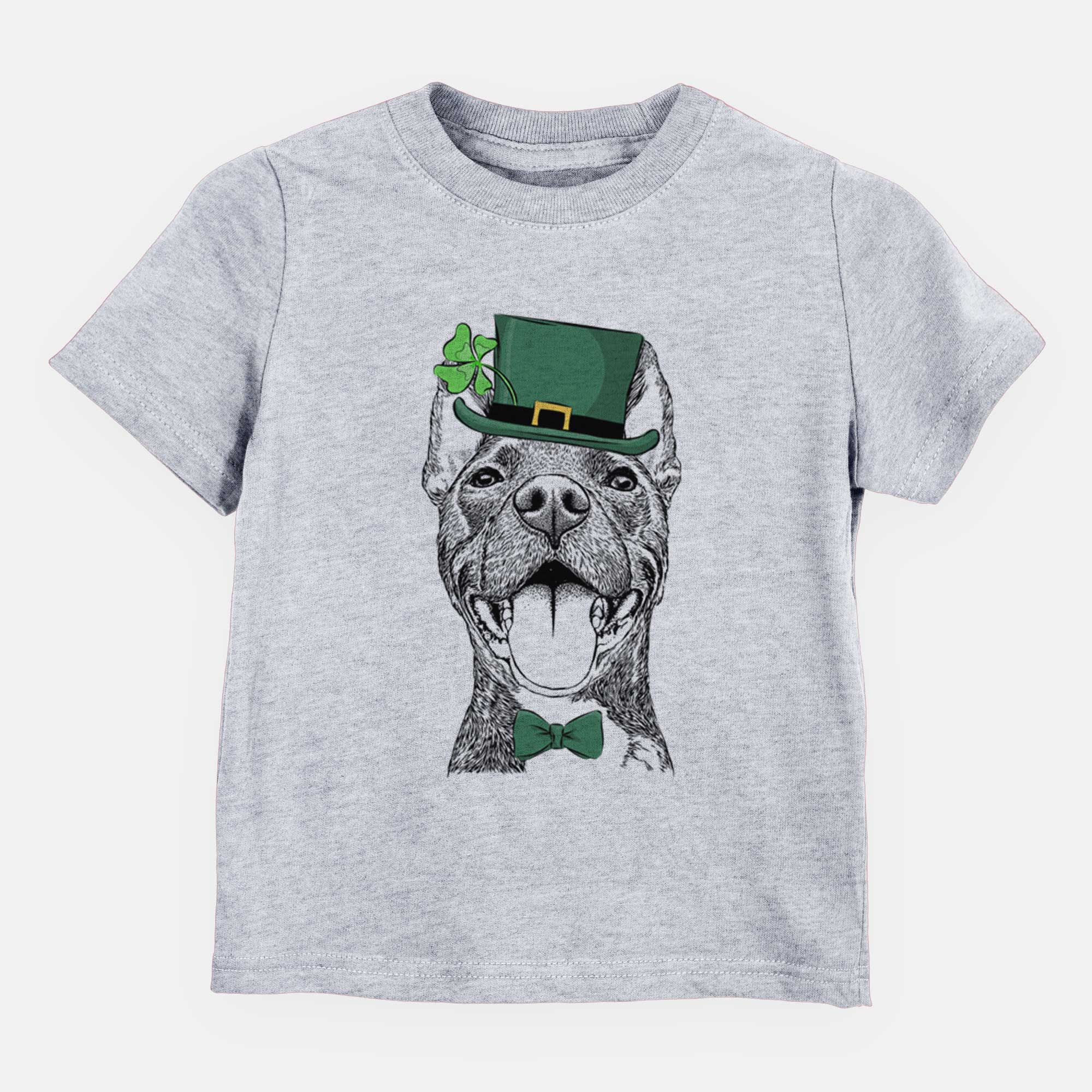 St. Patricks Milo the Pitbull Mix - Kids/Youth/Toddler Shirt