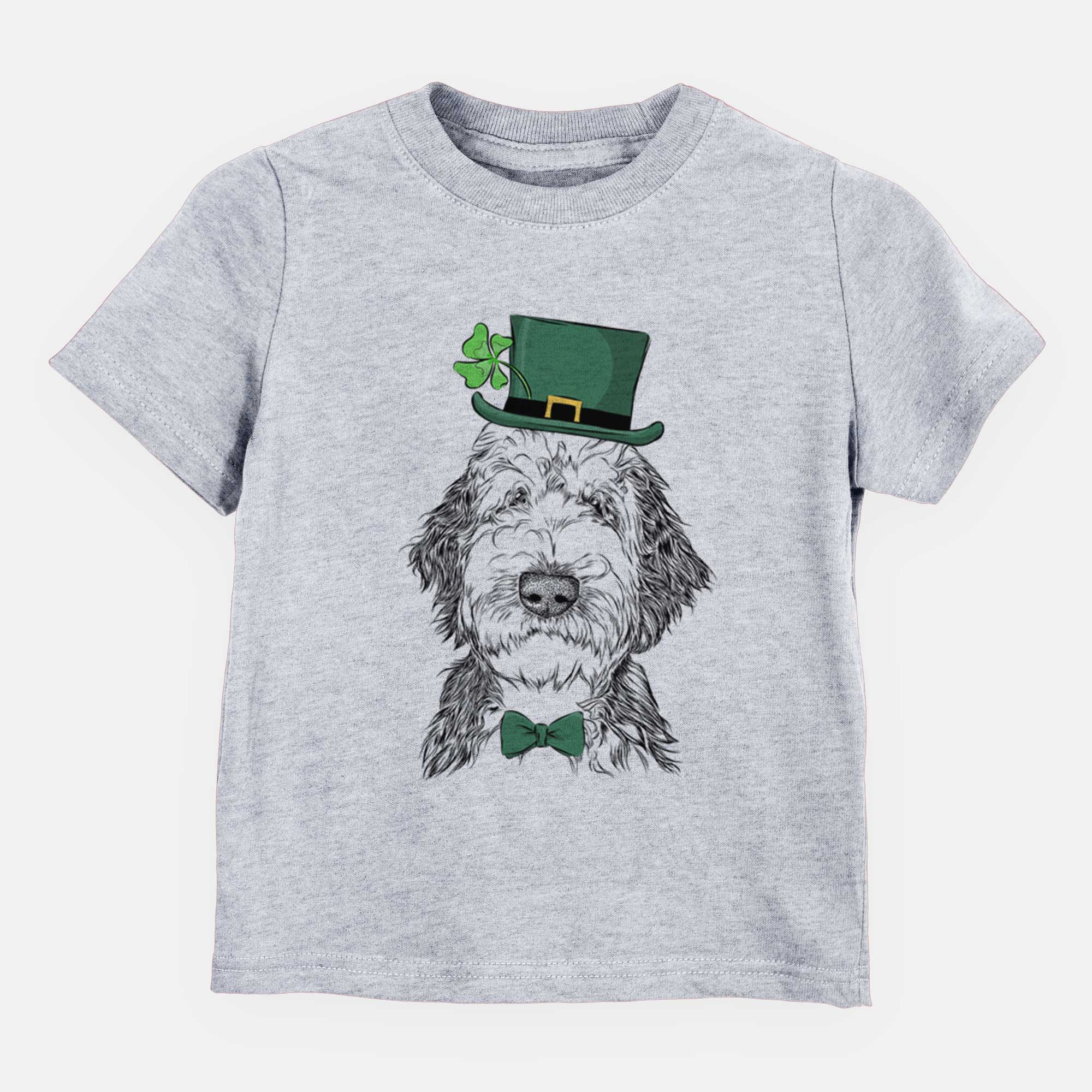 St. Patricks Milo Fluff the Sheepadoodle - Kids/Youth/Toddler Shirt