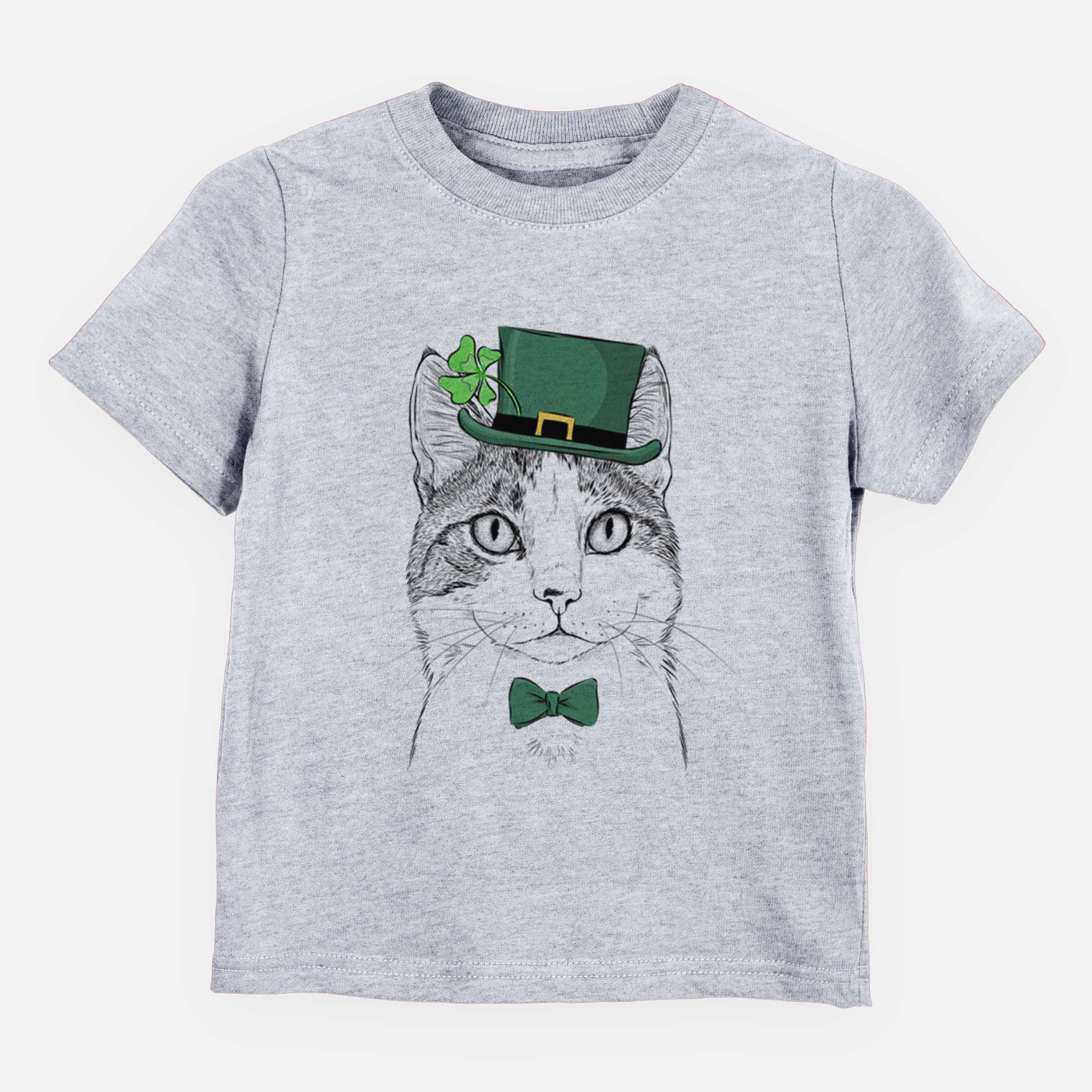 St. Patricks Mini Griffin the Domestic Shorthair Cat - Kids/Youth/Toddler Shirt