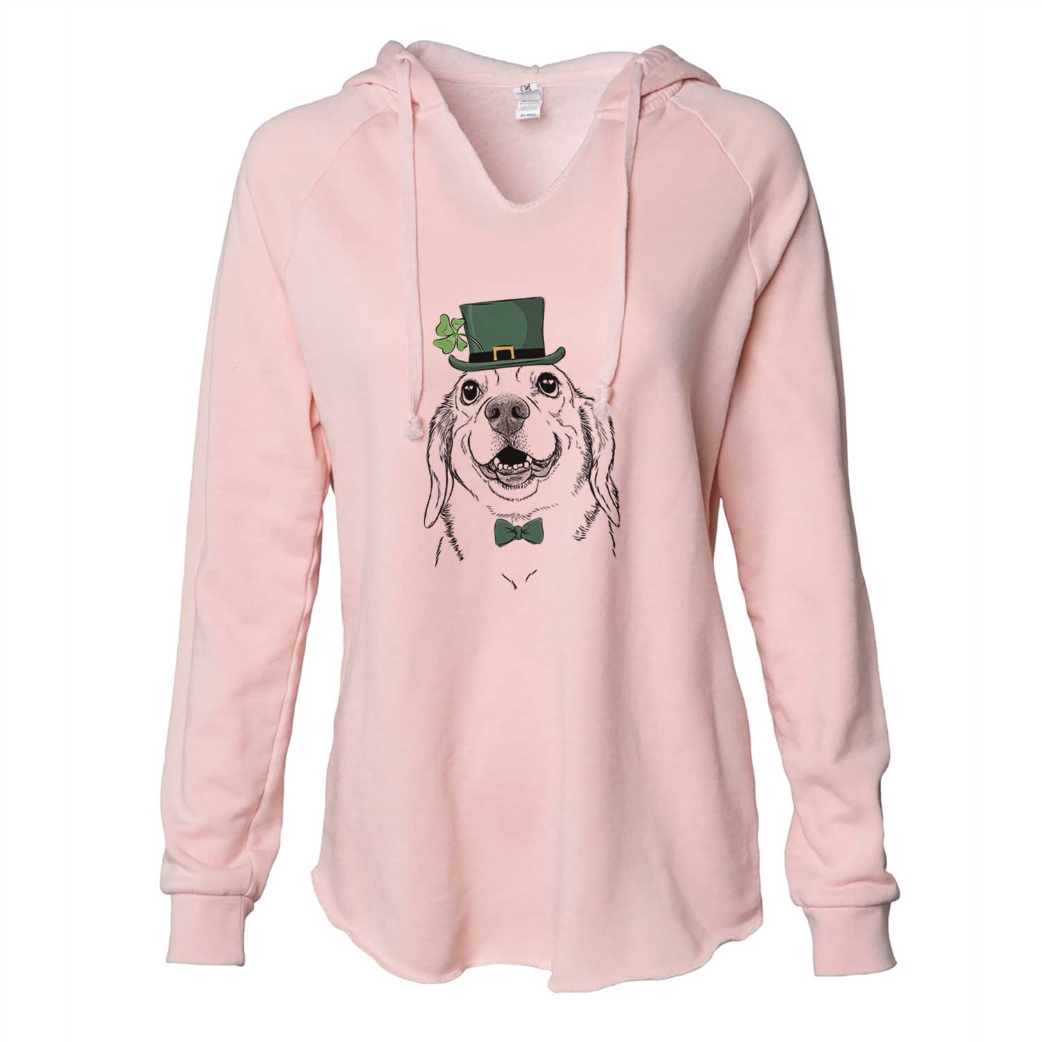 St. Patrick's Minnie the Corgle - Cali Wave Hooded Sweatshirt