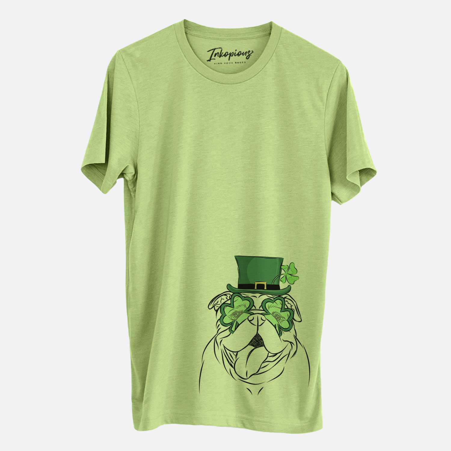 St. Patrick's Missy Moo the English Bulldog - Unisex Crewneck