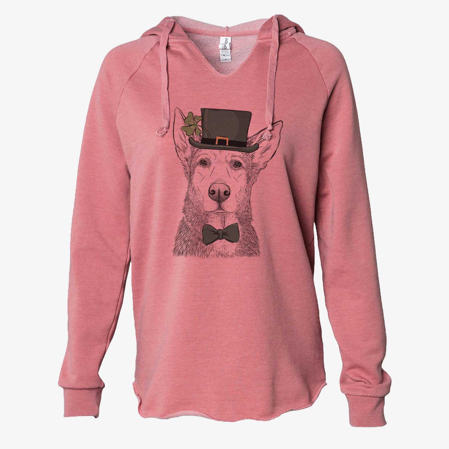 St. Patrick's Misty the German Shepherd Mix - Cali Wave Hooded Sweatshirt