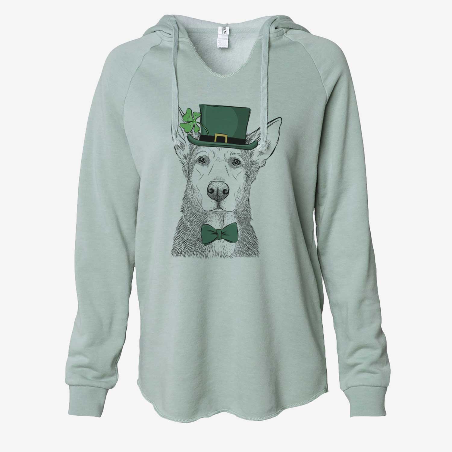 St. Patrick's Misty the German Shepherd Mix - Cali Wave Hooded Sweatshirt