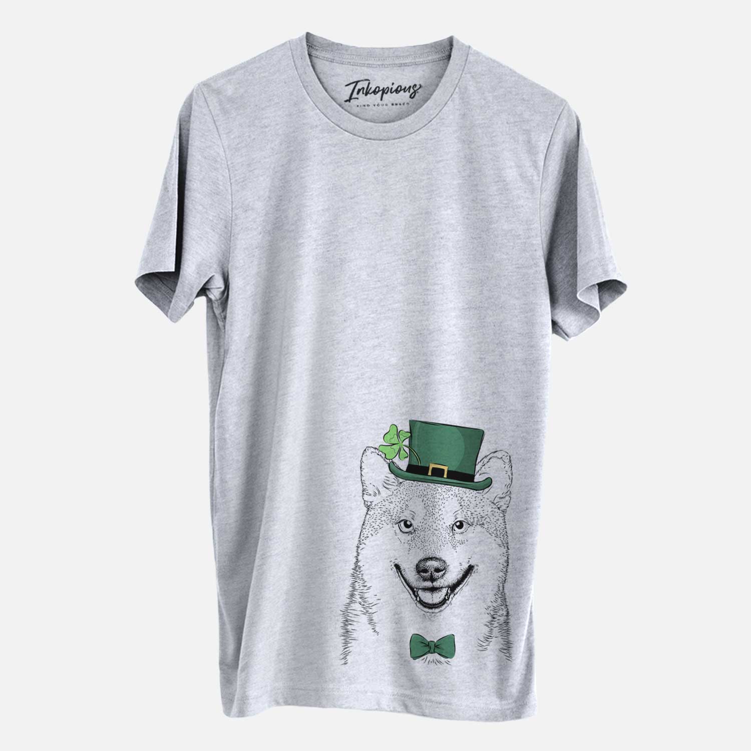 St. Patrick's Mitsu the Shiba Inu - Unisex Crewneck