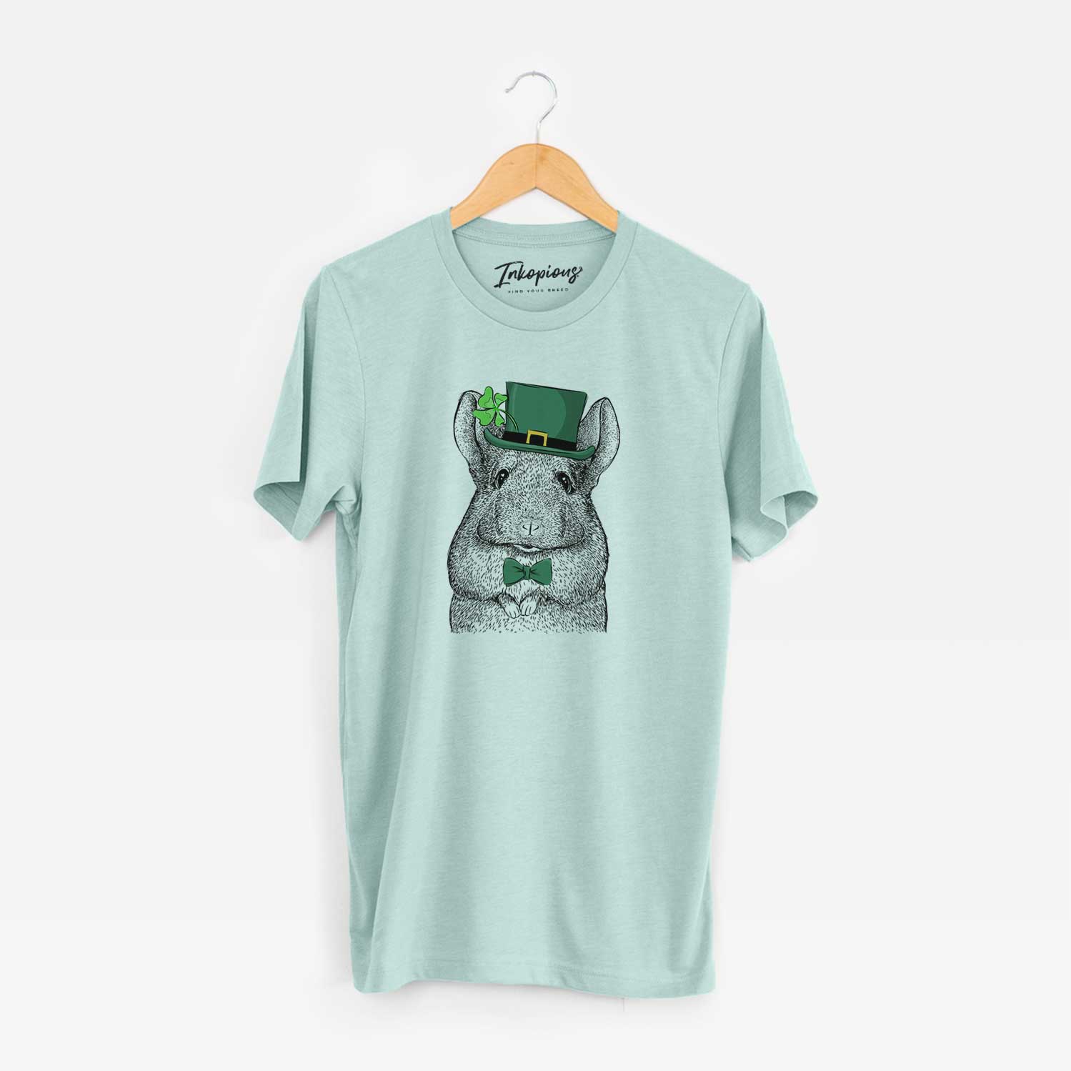 St. Patrick's Mojo the Chinchilla - Unisex Crewneck