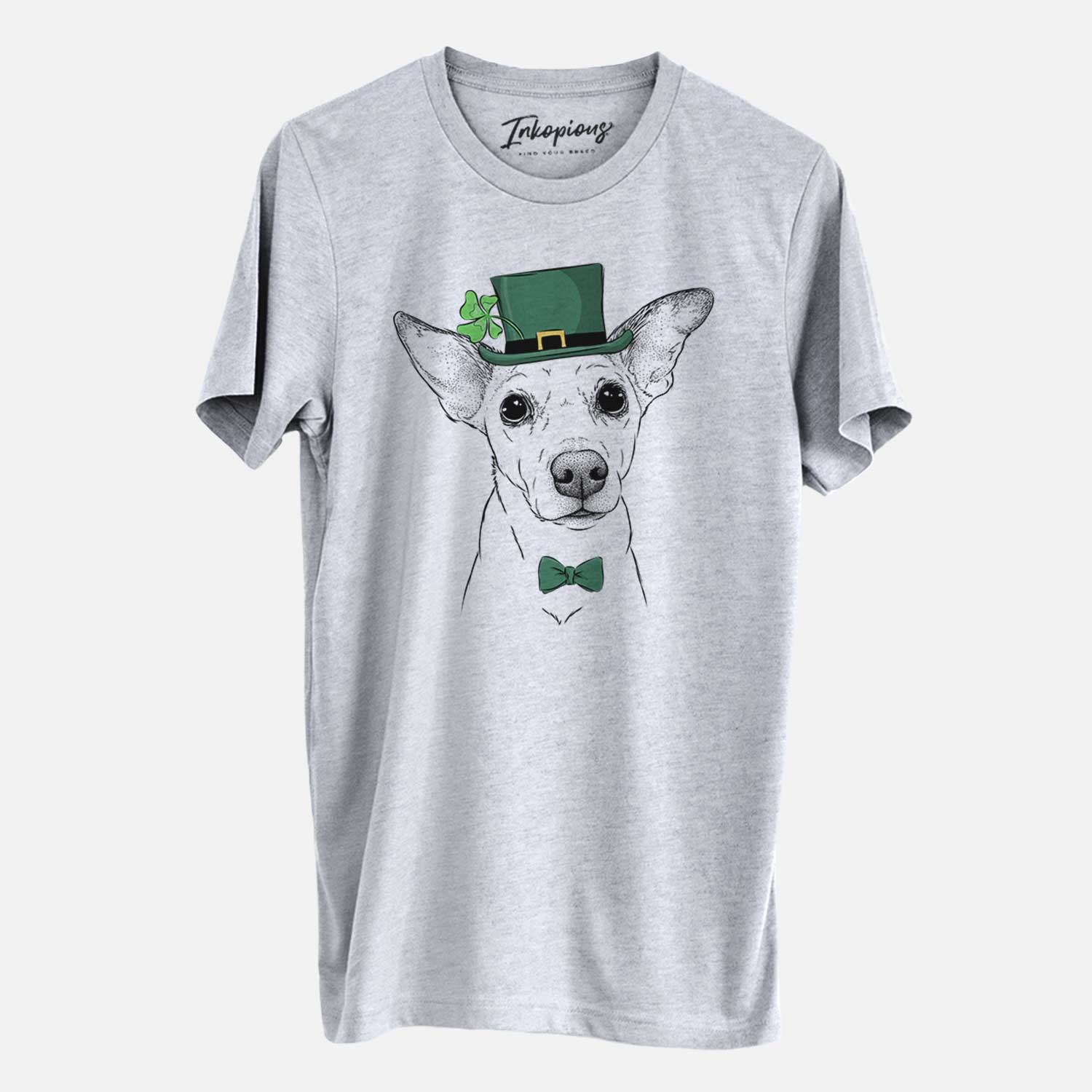 St. Patrick's Molly the Jack Russell Terrier - Unisex Crewneck