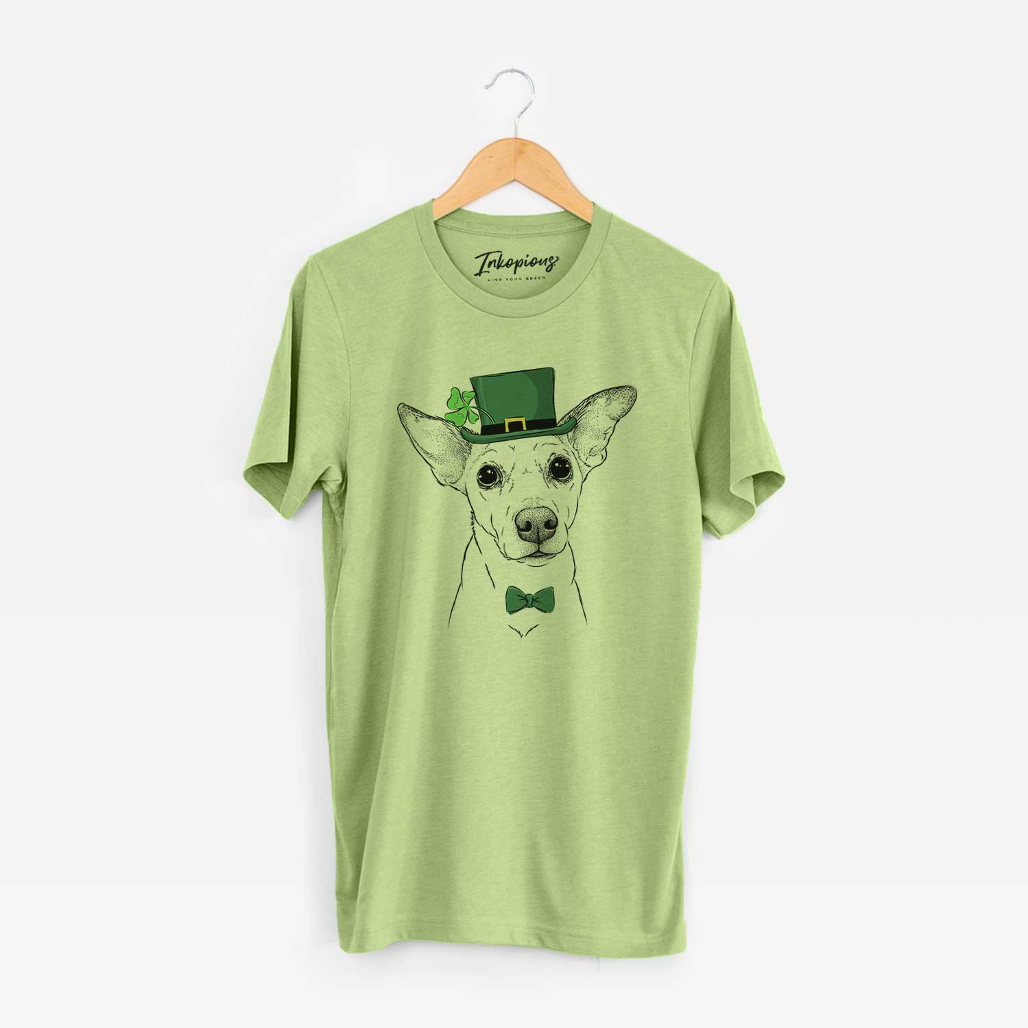 St. Patrick's Molly the Jack Russell Terrier - Unisex Crewneck