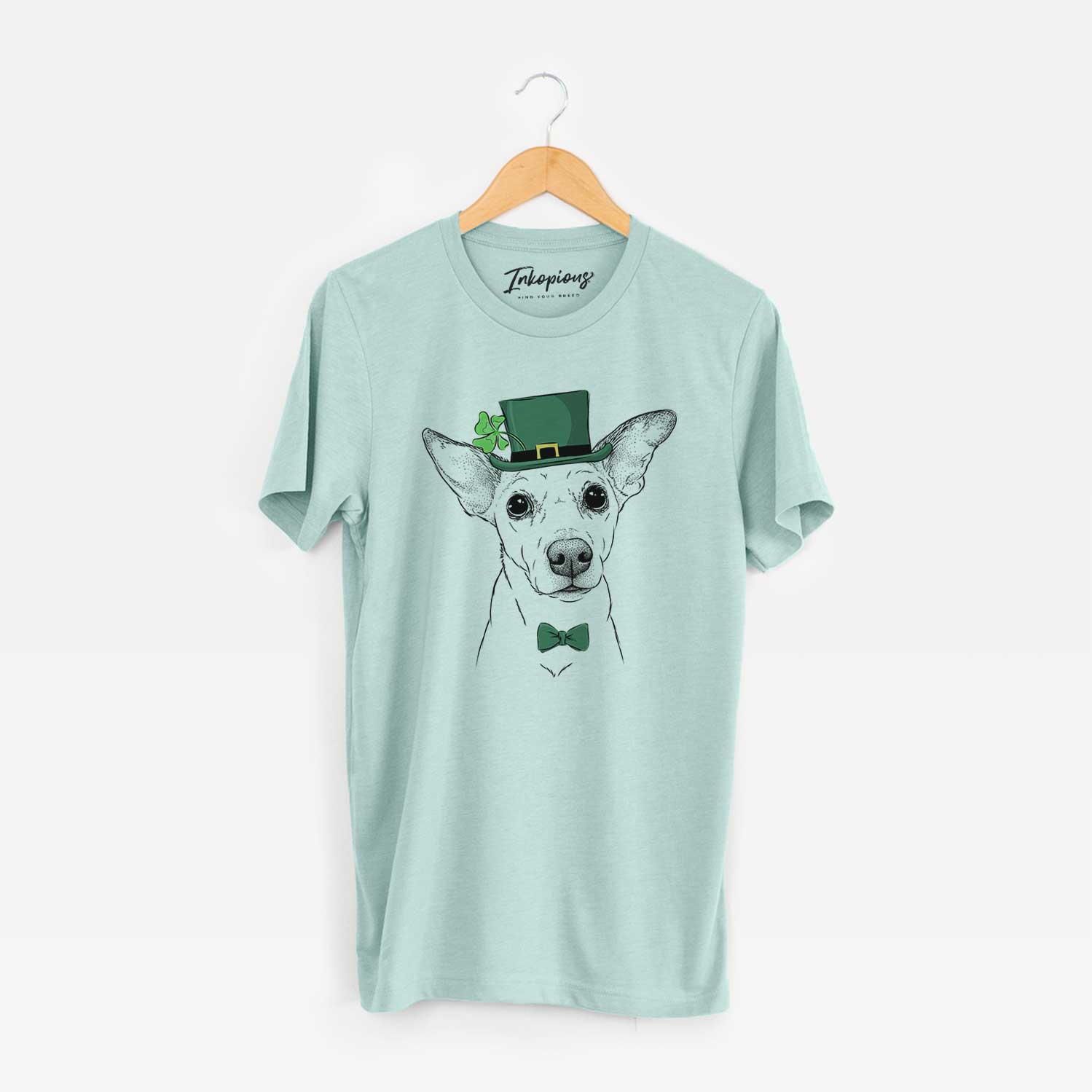 St. Patrick's Molly the Jack Russell Terrier - Unisex Crewneck