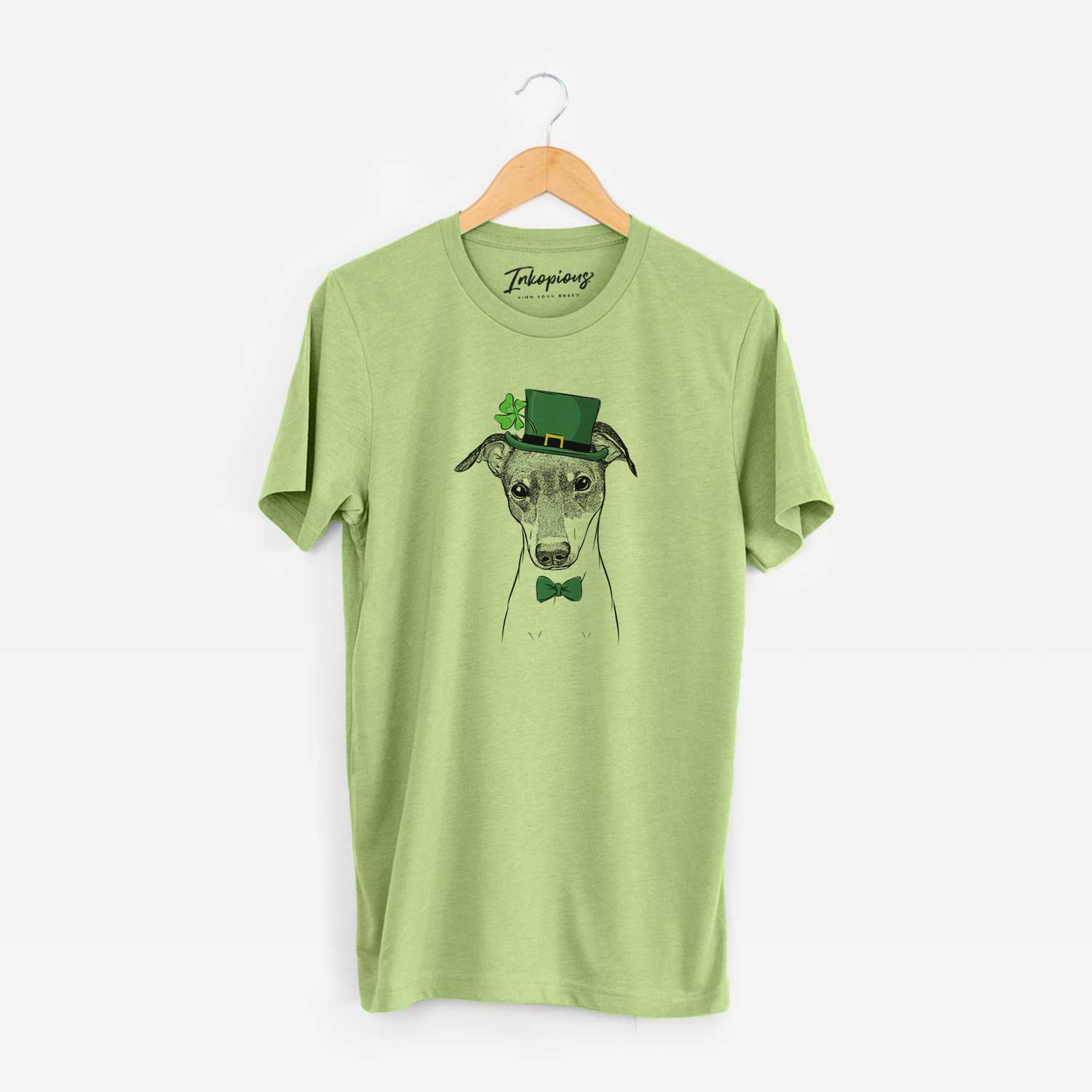 St. Patrick's Momo the Japanese Terrier - Unisex Crewneck