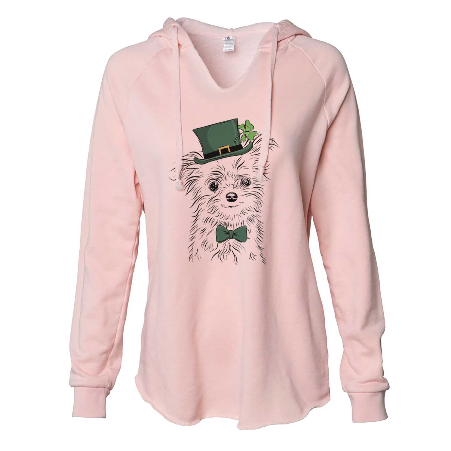 St. Patrick's Mr. Gucci Poochi the Maltese - Cali Wave Hooded Sweatshirt