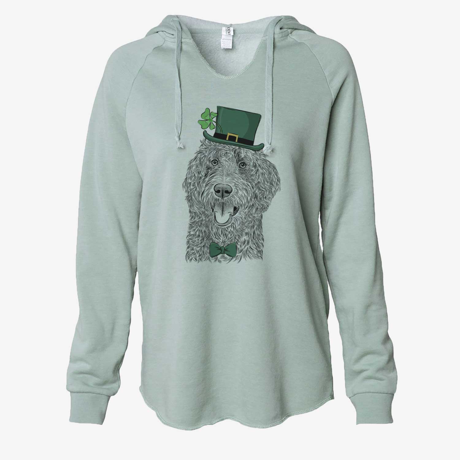 St. Patrick's Murr Dog the Labradoodle - Cali Wave Hooded Sweatshirt