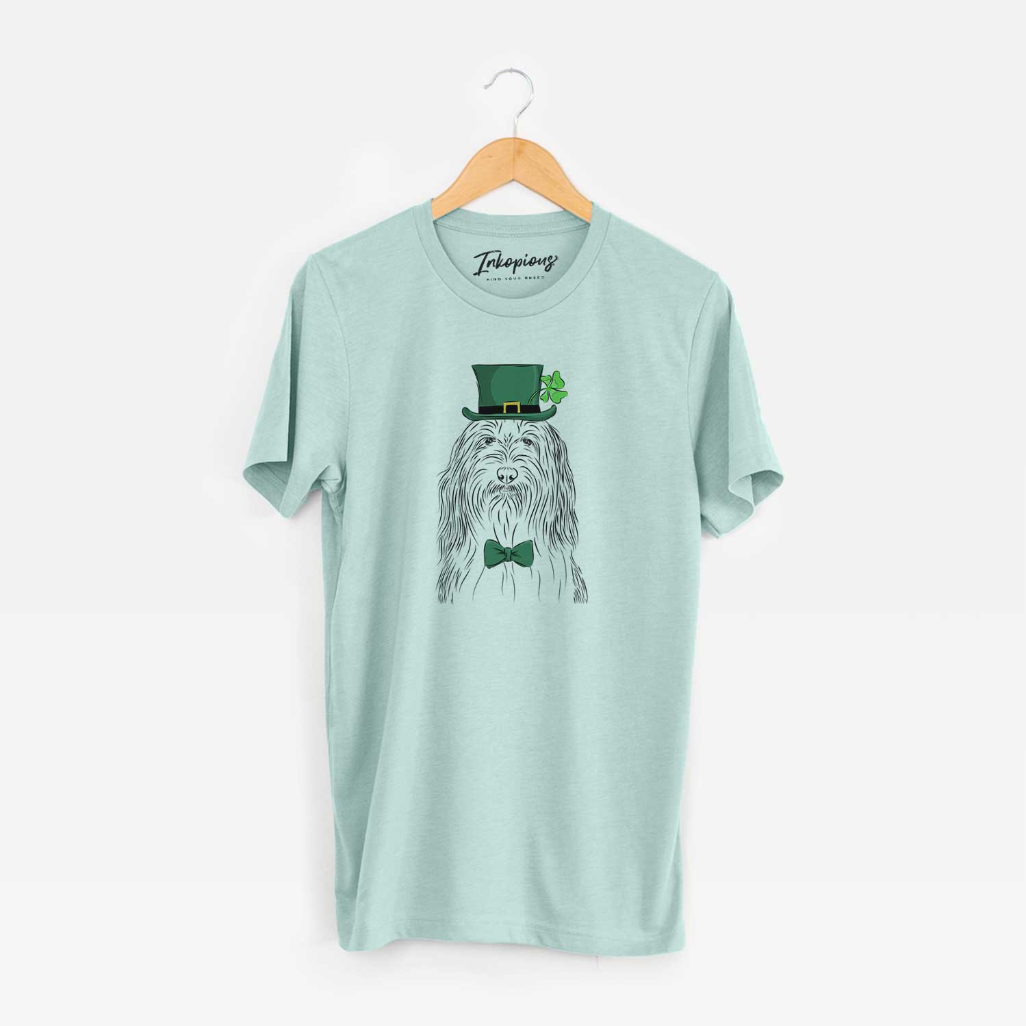 St. Patrick's Murray the Bearded Collie - Unisex Crewneck