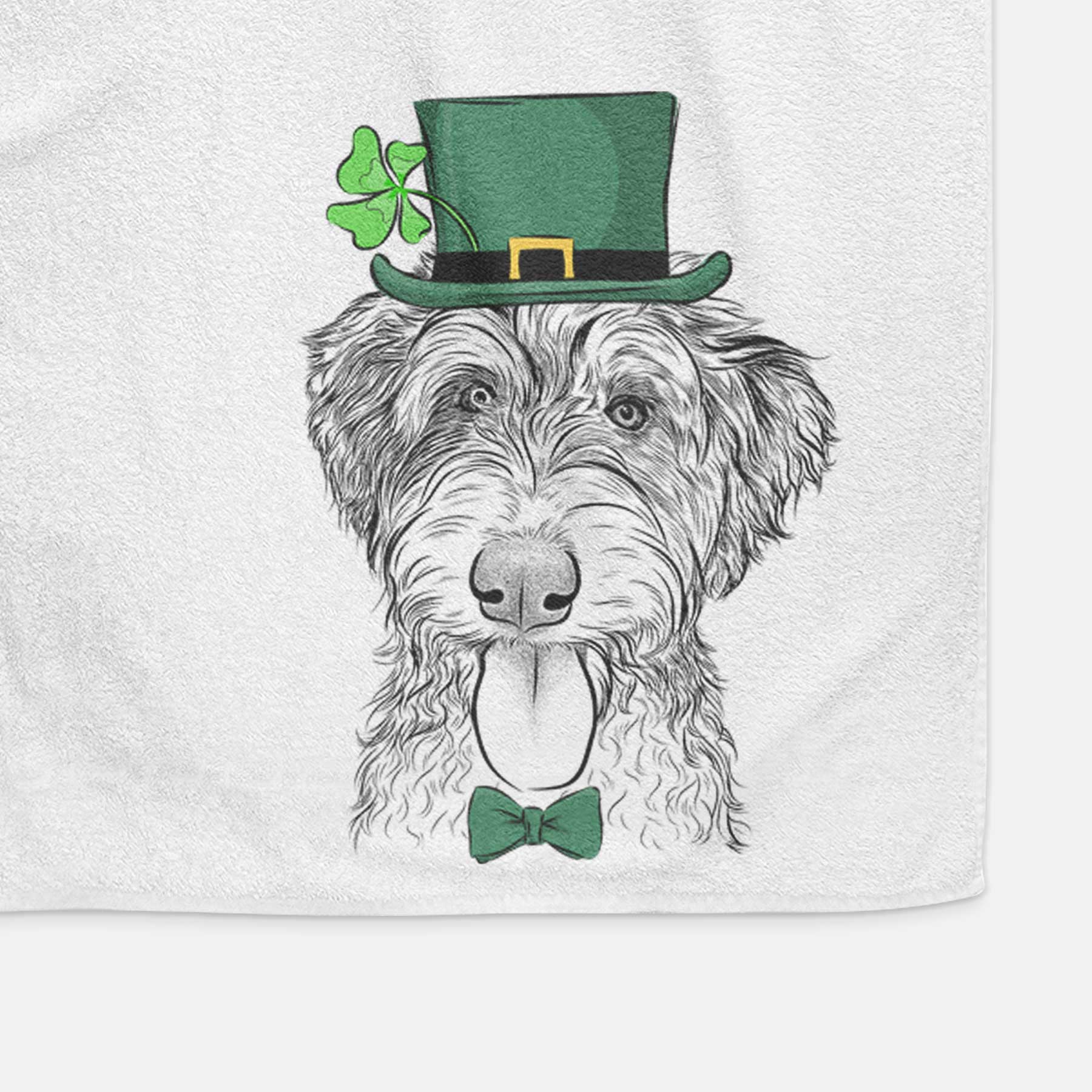 Myrtle Mae the Aussiedoodle Decorative Hand Towel