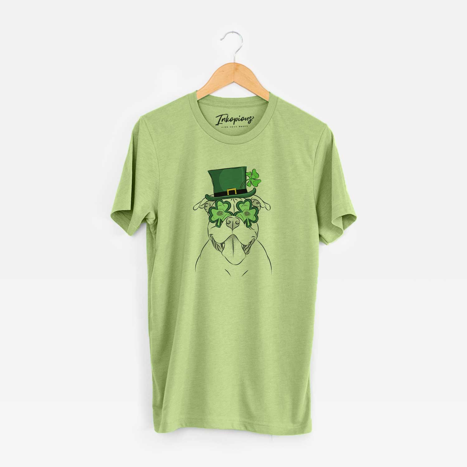 St. Patrick's Nacho the American Bully - Unisex Crewneck