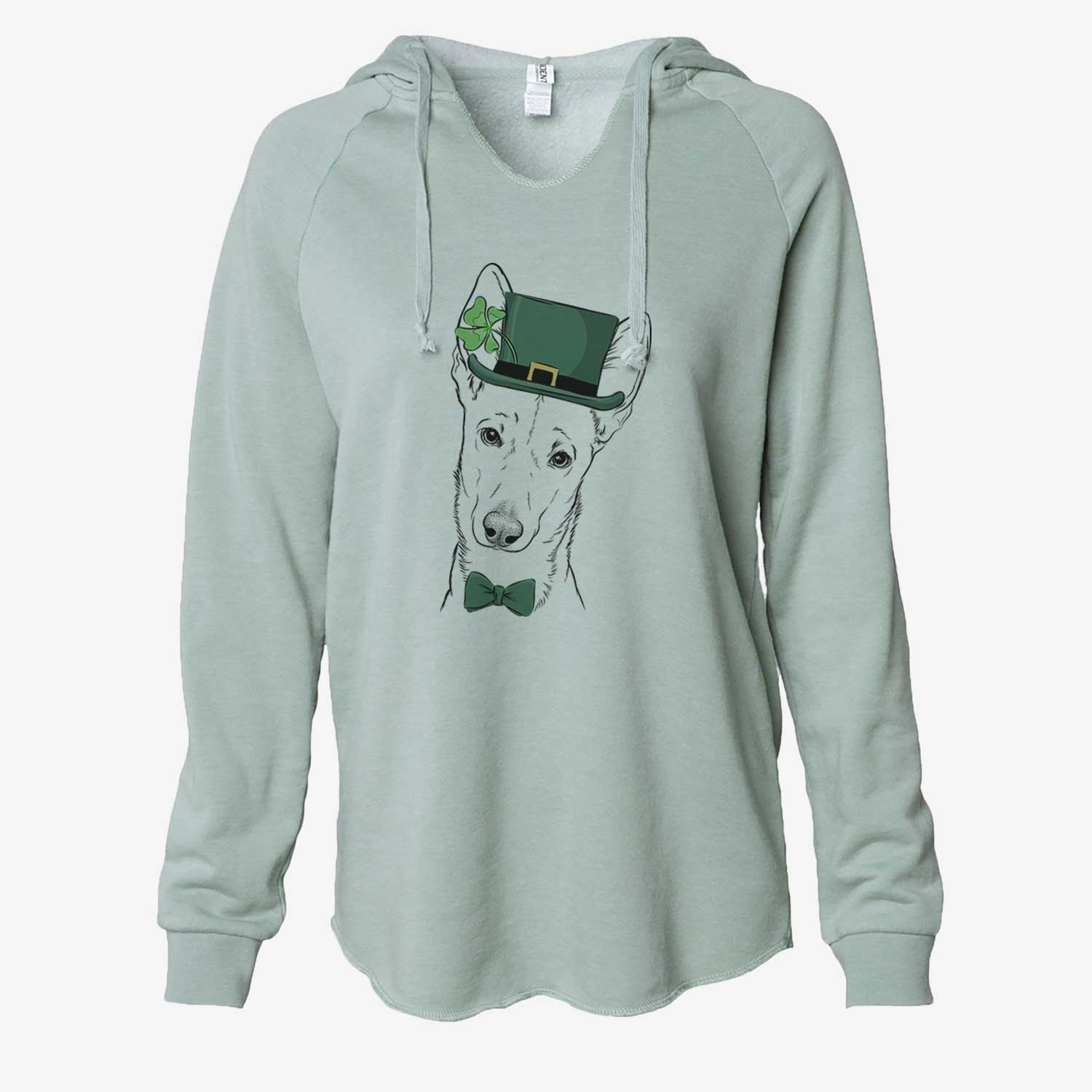 St. Patrick's Nala the Carolina Dog - Cali Wave Hooded Sweatshirt