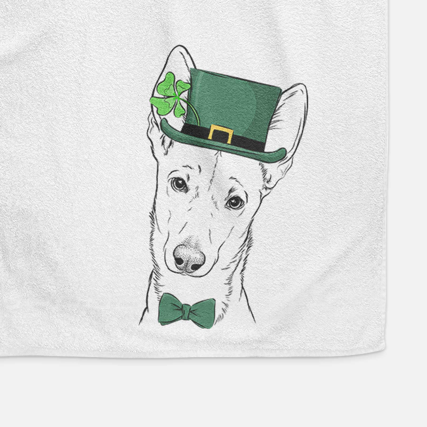 Nala the Carolina Dog Decorative Hand Towel